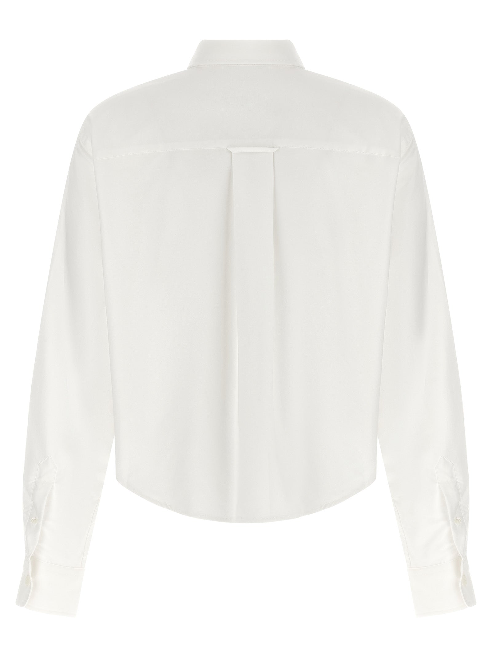 Ami Paris Women 'Ami De Coeur' Cropped Shirt AMI PARIS