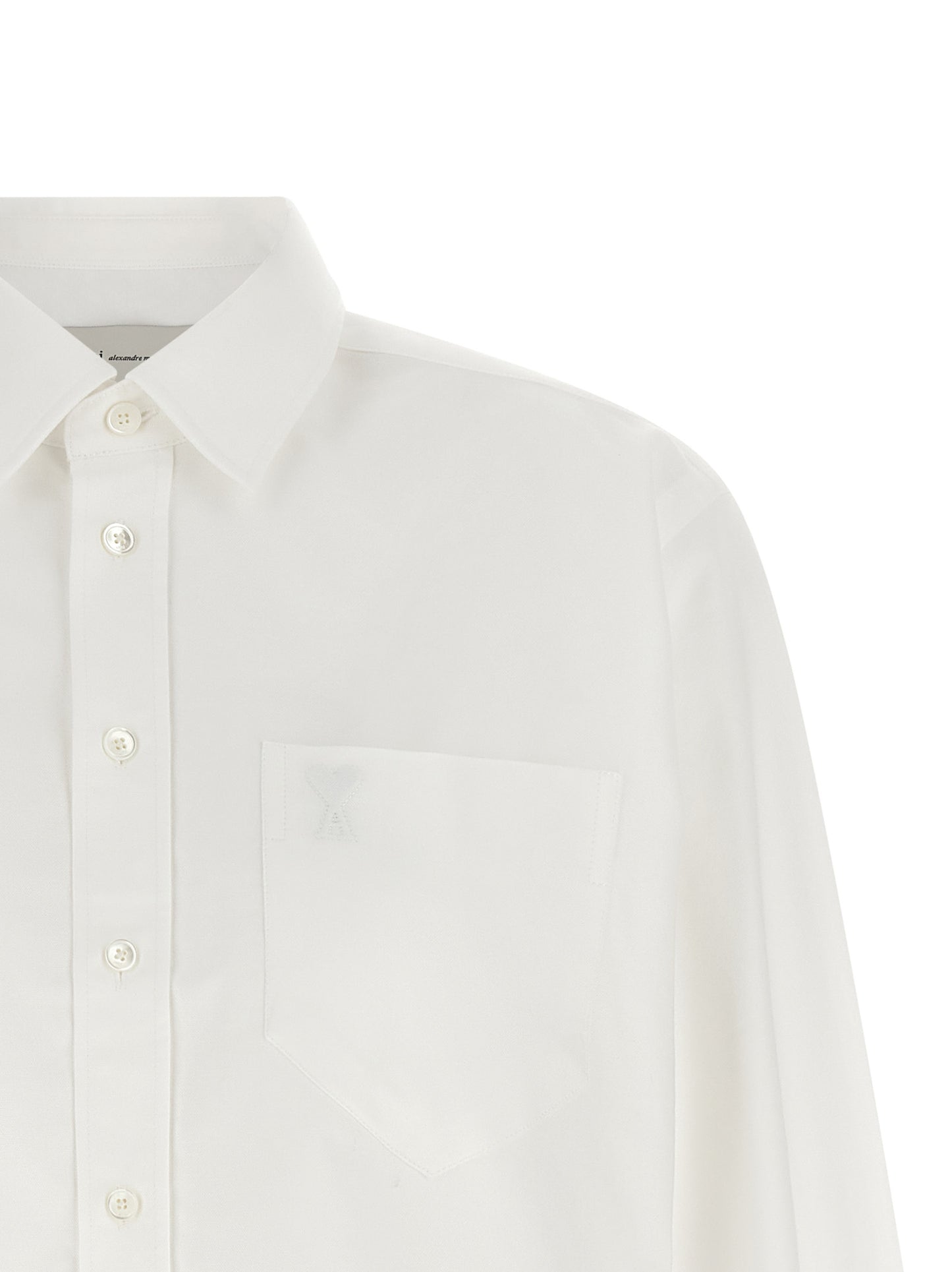 Ami Paris Women 'Ami De Coeur' Cropped Shirt AMI PARIS