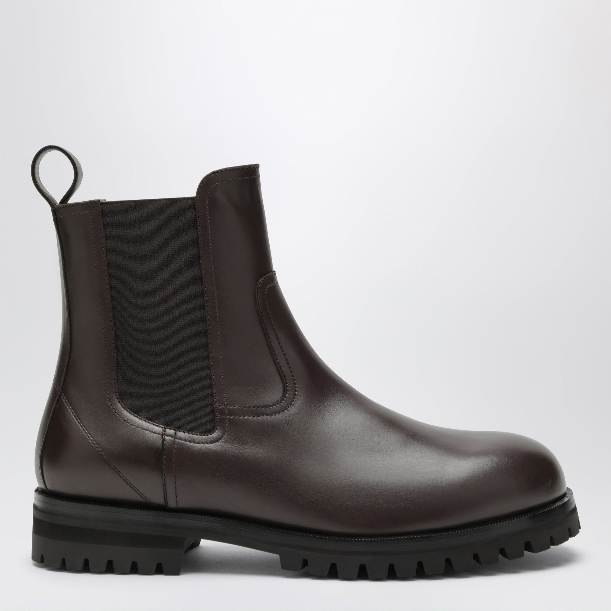 Loro Piana Brown Kent Walk Leather Boots Men LORO PIANA