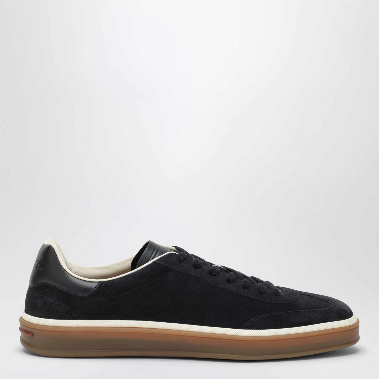 Loro Piana Tennis Walk Navy Blue Suede Sneakers Men LORO PIANA