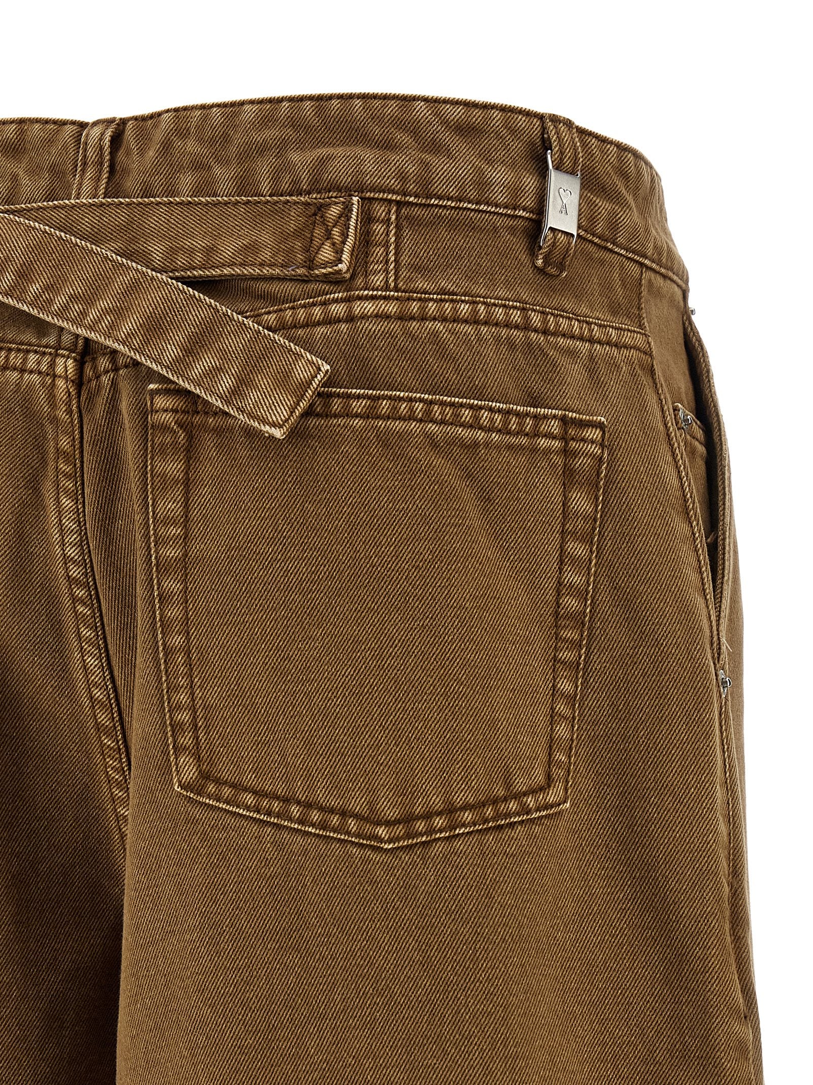 Ami Paris Women Denim Bermuda Shorts AMI PARIS