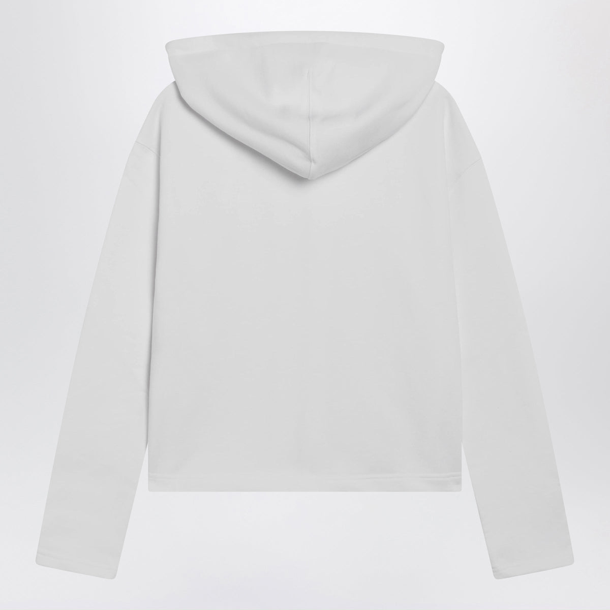 Ami Paris White Ami De Coeur Zip-Up Hoodie Women AMI PARIS