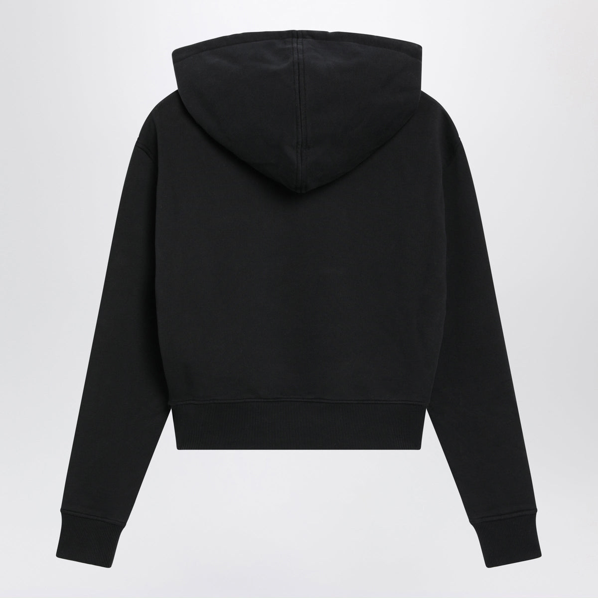 Ami Paris Black Ami De Coeur Hooded Sweatshirt Women AMI PARIS