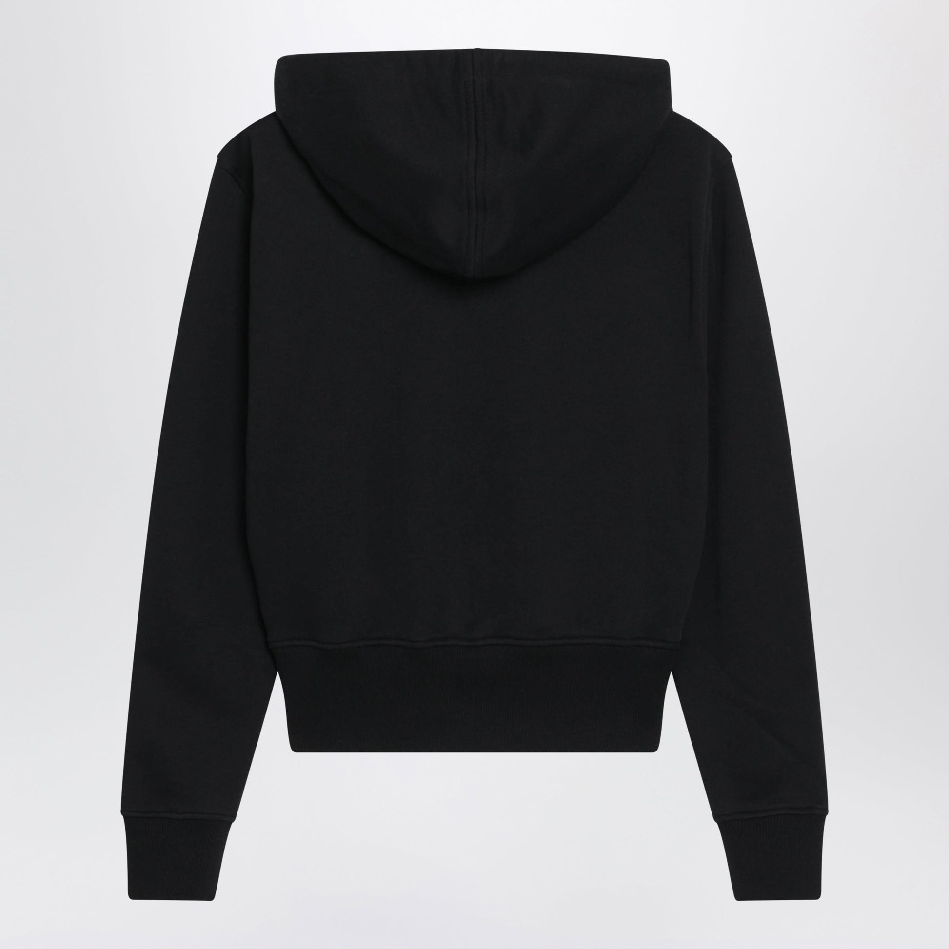 Ami Paris Black Ami De Coeur Zip-Up Sweatshirt Women AMI PARIS