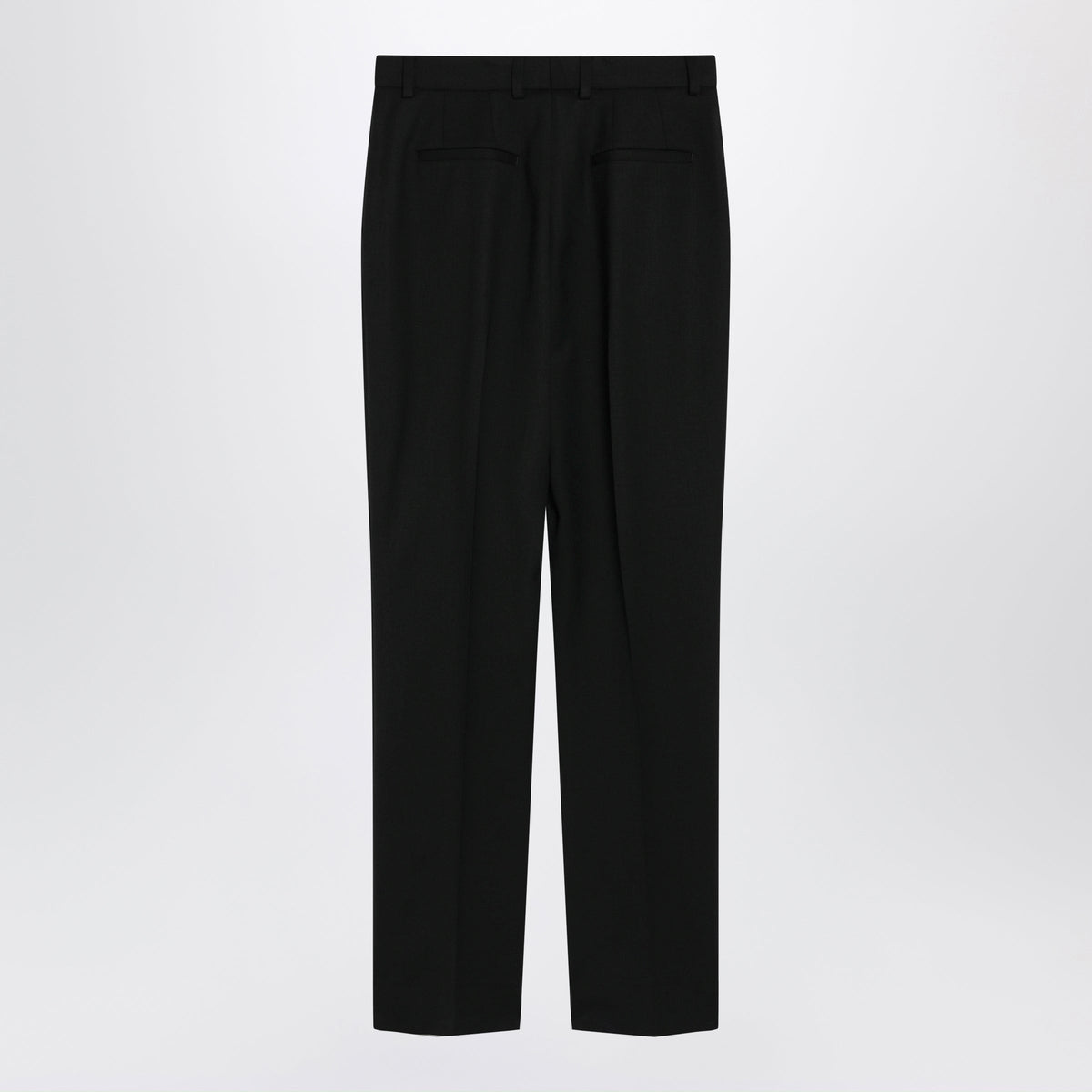 Dolce&Gabbana Black Tailored Trousers In Stretch Wool Women DOLCE & GABBANA