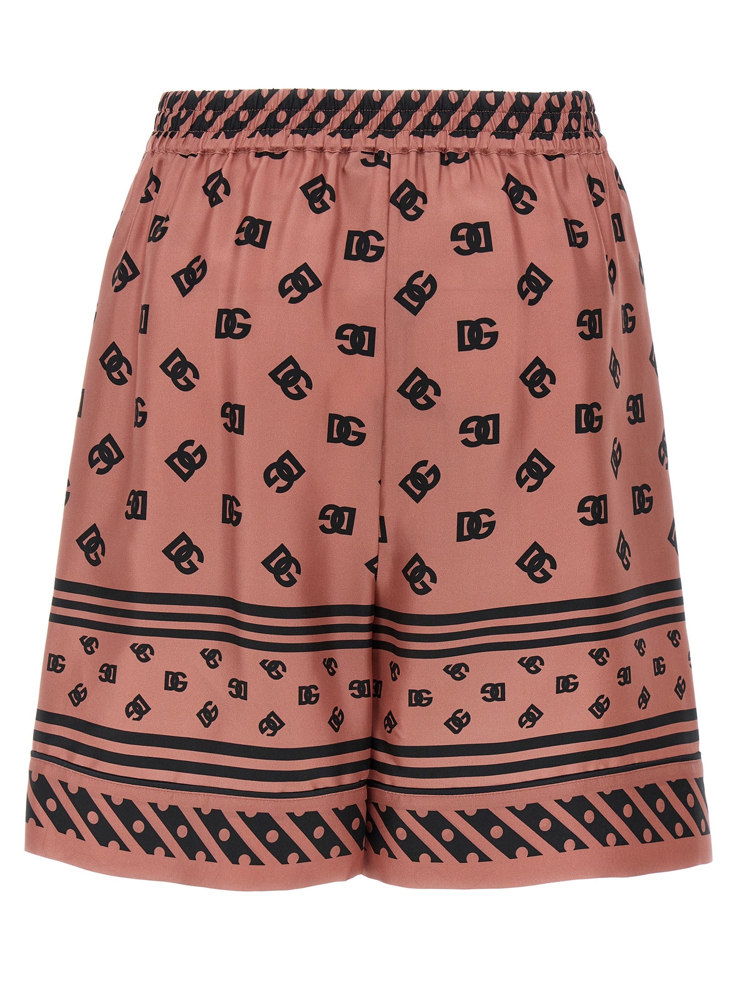 Dolce & Gabbana Women Silk Bermuda Shorts DOLCE & GABBANA