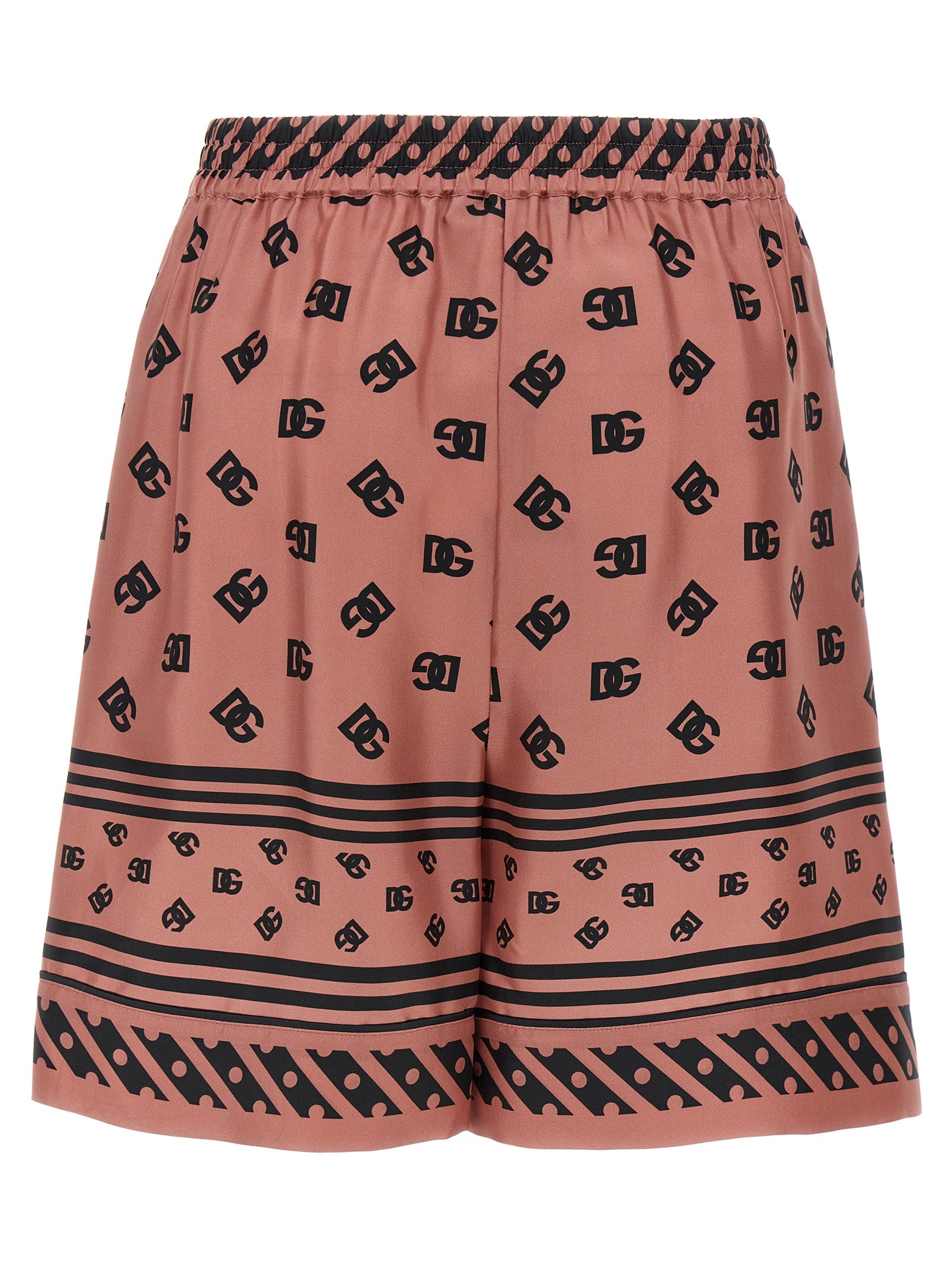 Dolce & Gabbana Women Silk Bermuda Shorts DOLCE & GABBANA