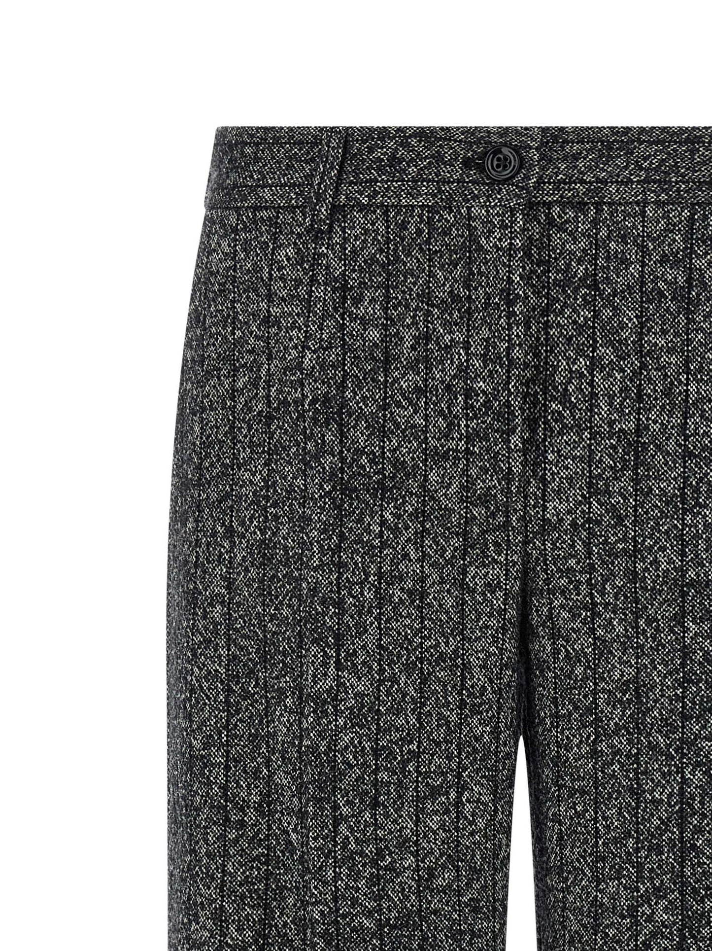Dolce & Gabbana Women Striped Wool Pants DOLCE & GABBANA