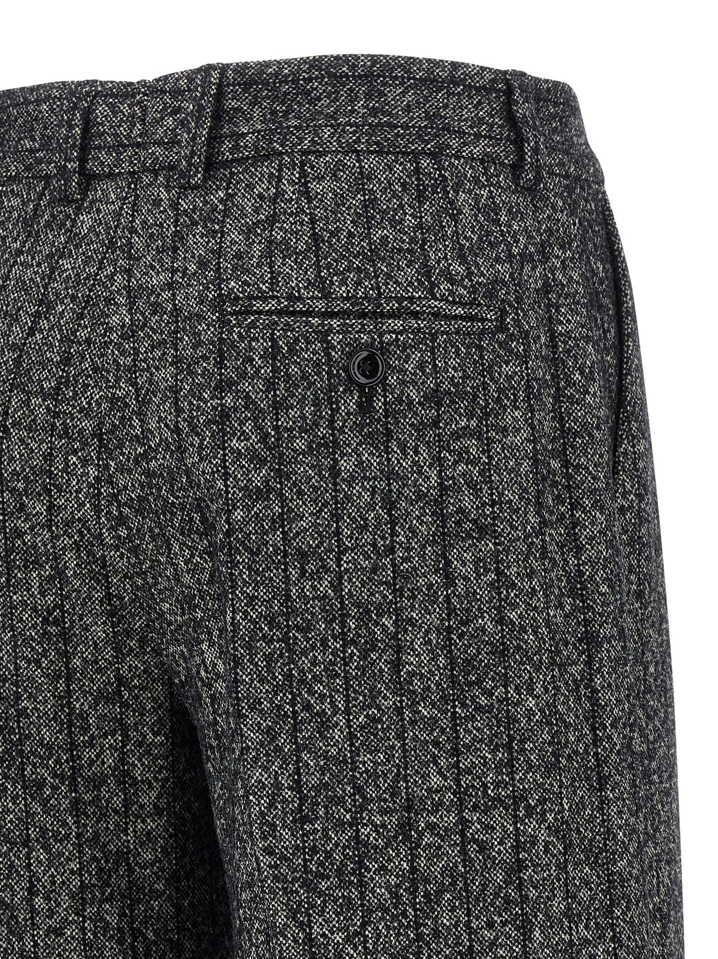 Dolce & Gabbana Women Striped Wool Pants DOLCE & GABBANA