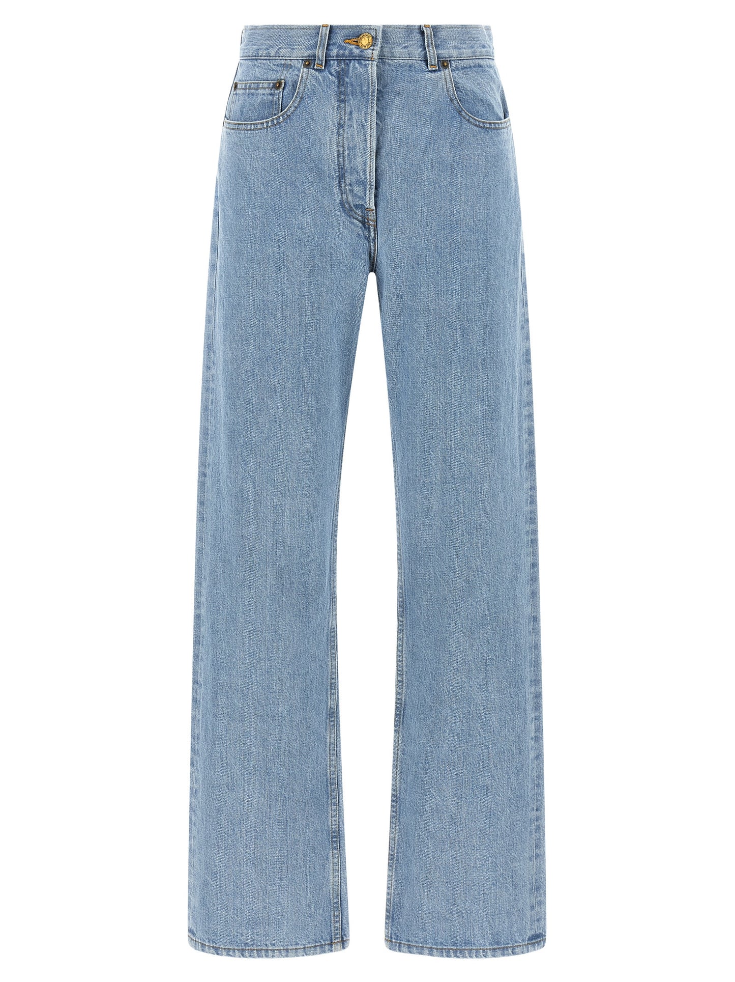 Thom Browne Women Back Martingale Jeans THOM BROWNE