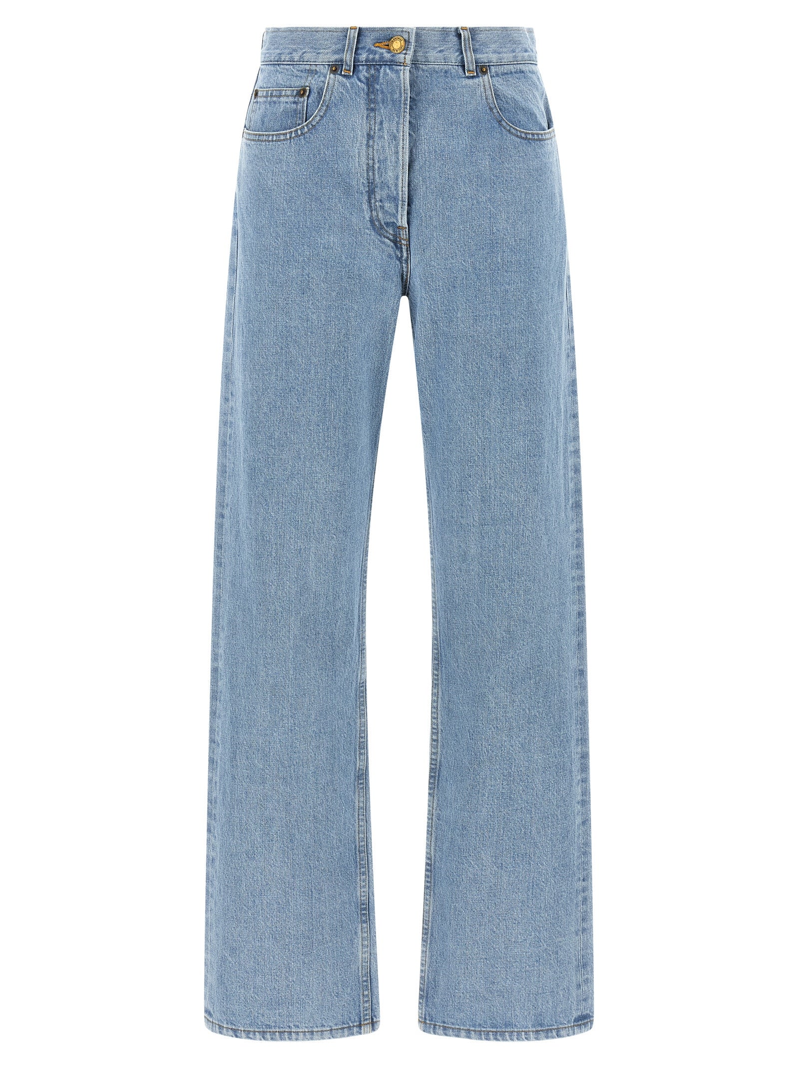 Thom Browne Women Back Martingale Jeans THOM BROWNE