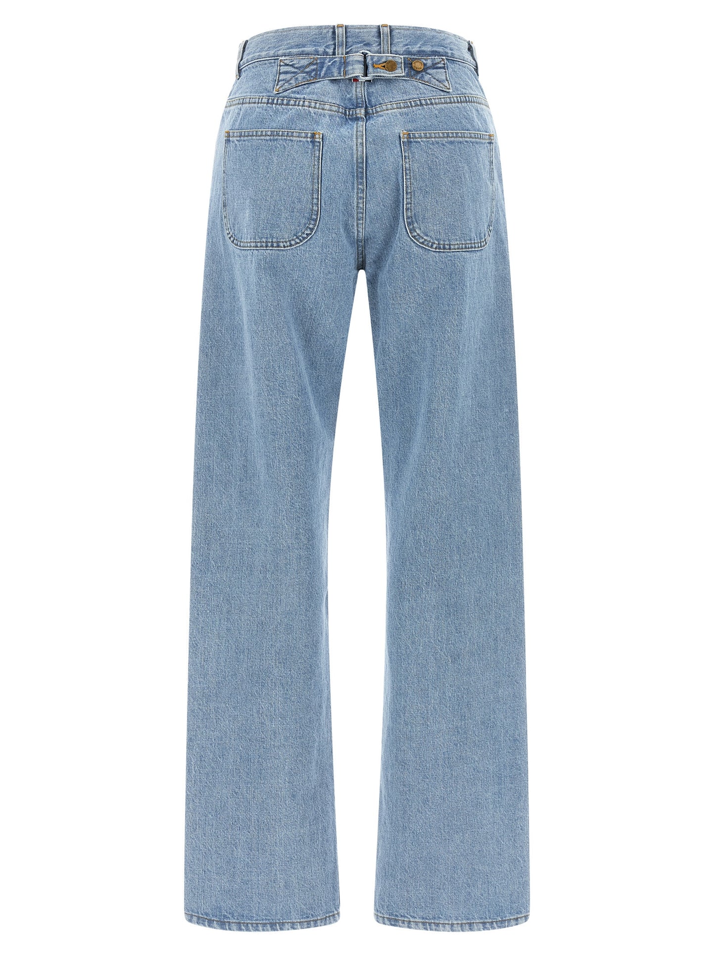 Thom Browne Women Back Martingale Jeans THOM BROWNE