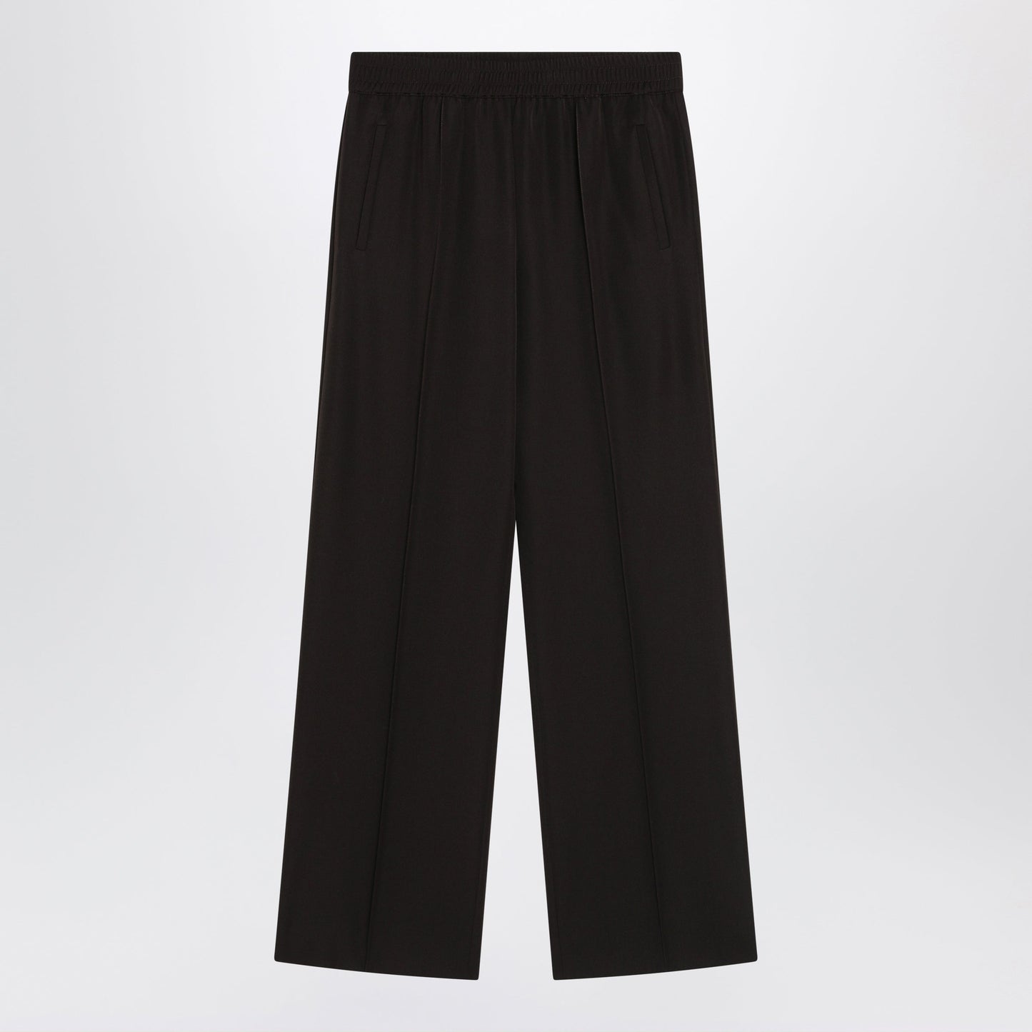 Dolce&Gabbana Brown Wool Trousers Women DOLCE & GABBANA