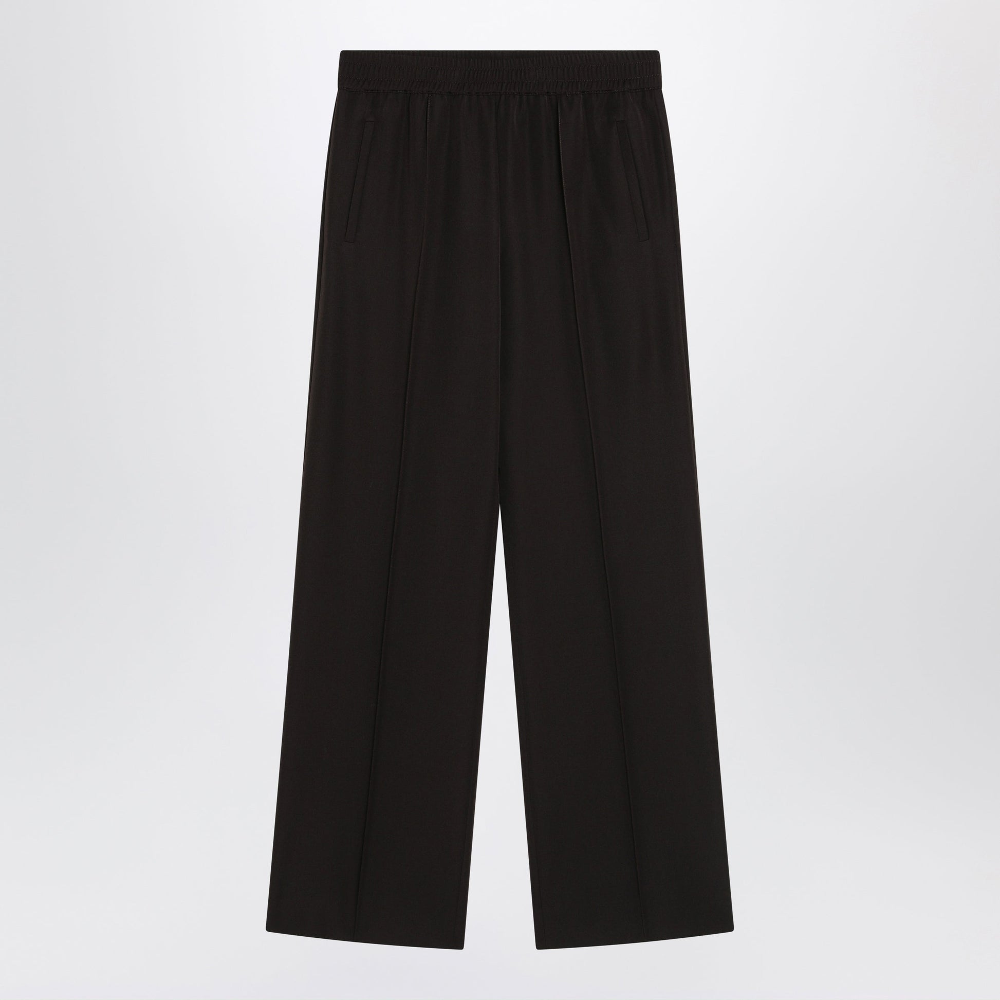 Dolce&Gabbana Brown Wool Trousers Women DOLCE & GABBANA