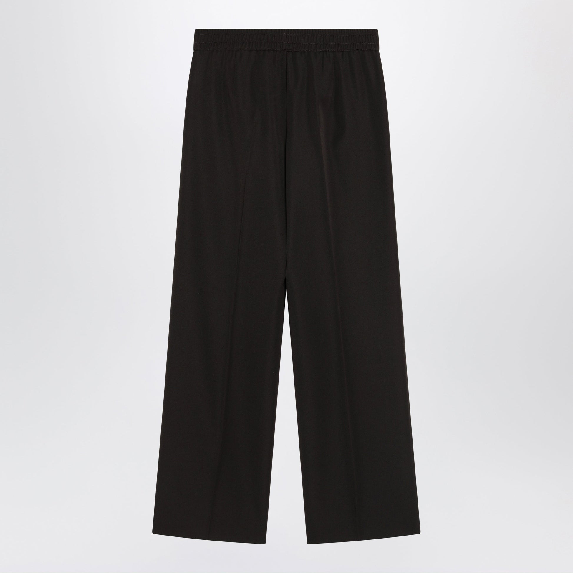 Dolce&Gabbana Brown Wool Trousers Women DOLCE & GABBANA
