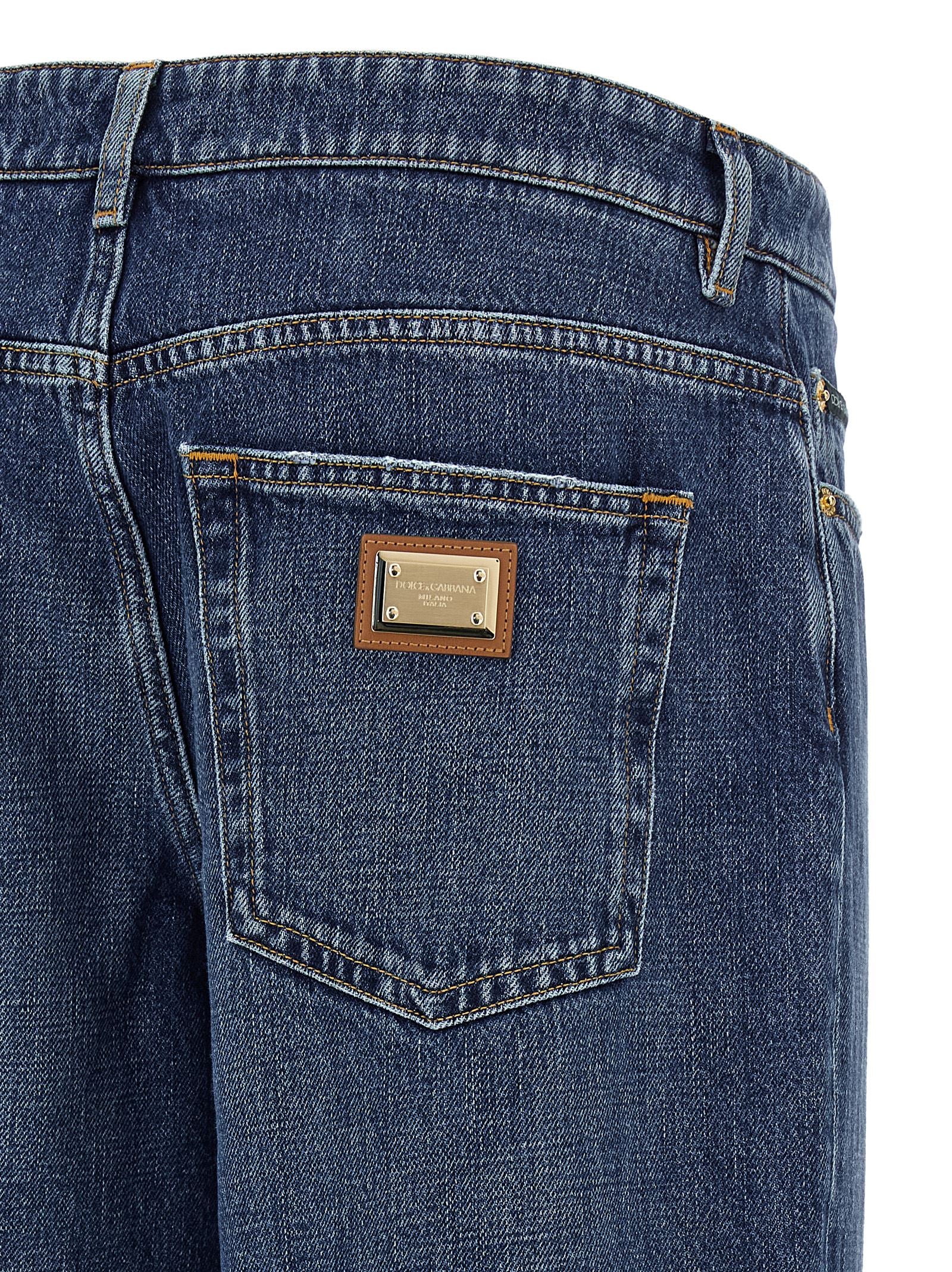 Dolce & Gabbana Women Wide Leg Jeans DOLCE & GABBANA
