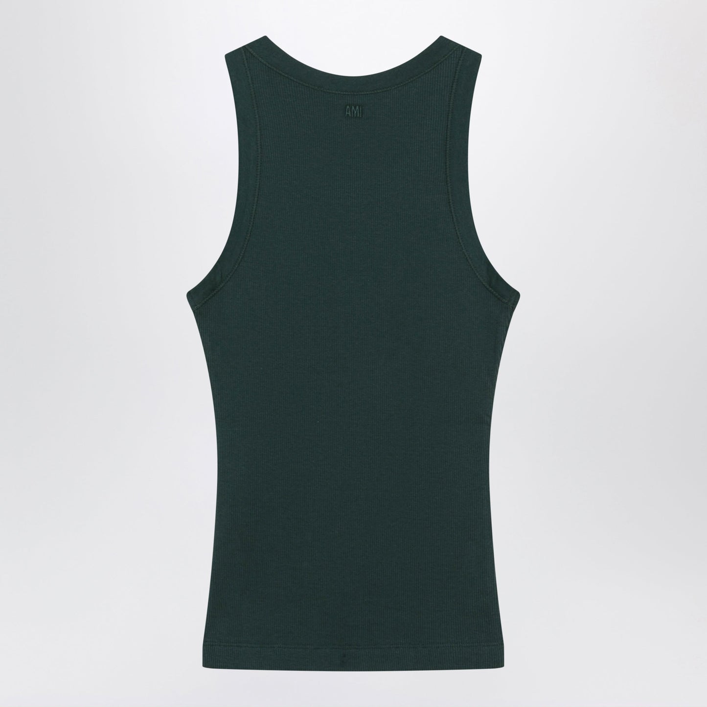 Ami Paris Bottle Green Ami De Coeur Tank Top Women AMI PARIS