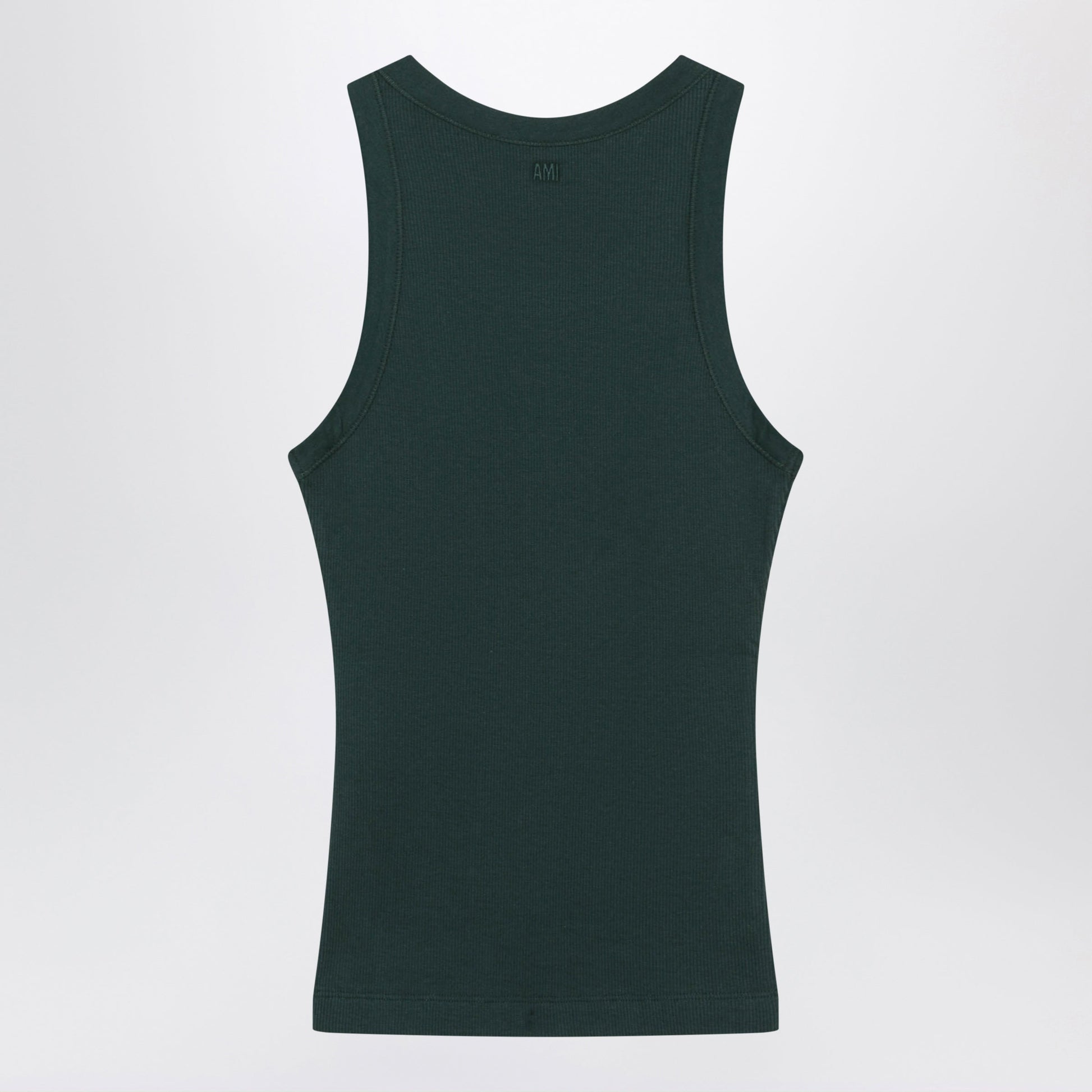 Ami Paris Bottle Green Ami De Coeur Tank Top Women AMI PARIS