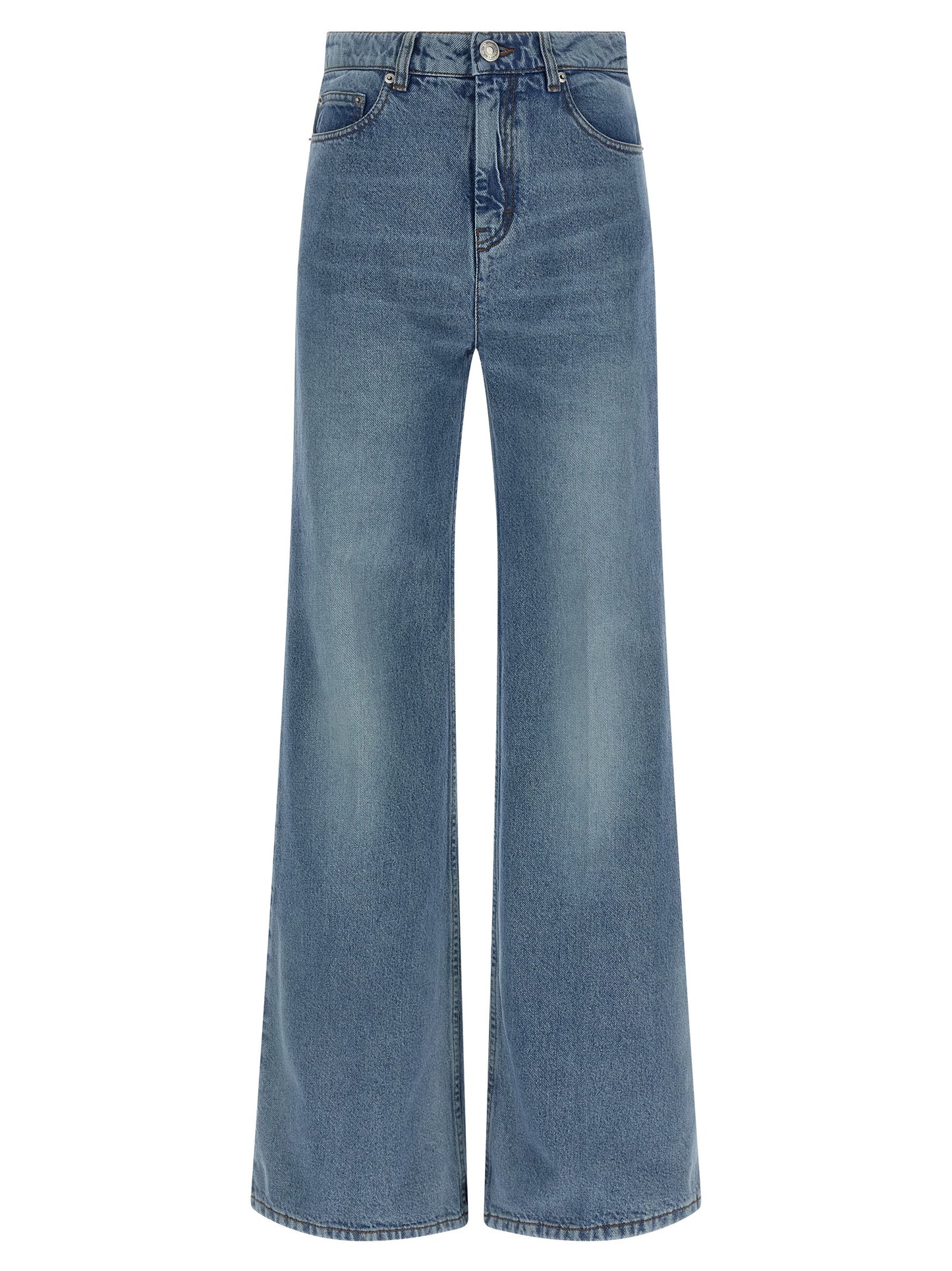 Ami Paris Women Flared Leg Jeans AMI PARIS