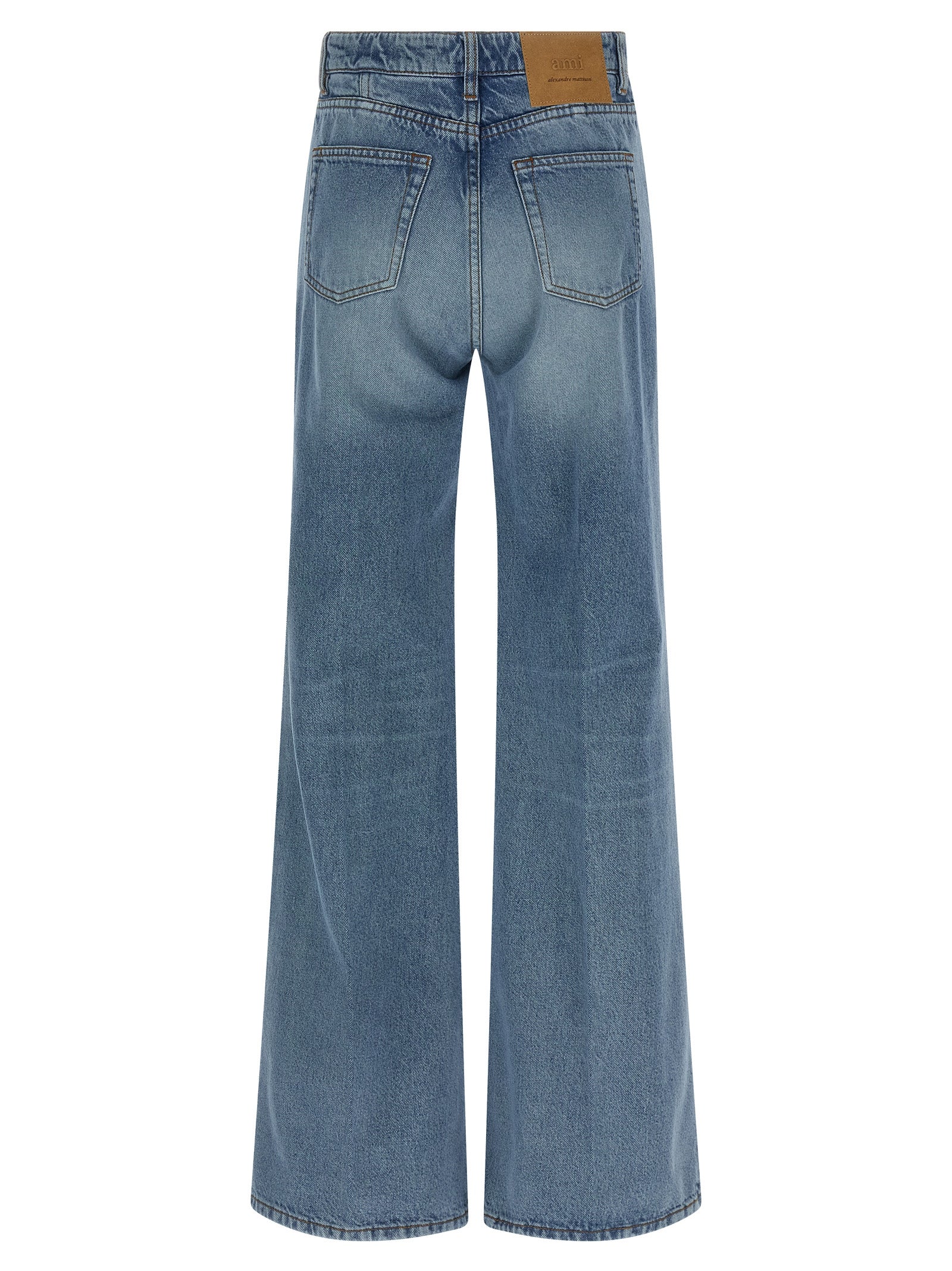 Ami Paris Women Flared Leg Jeans AMI PARIS