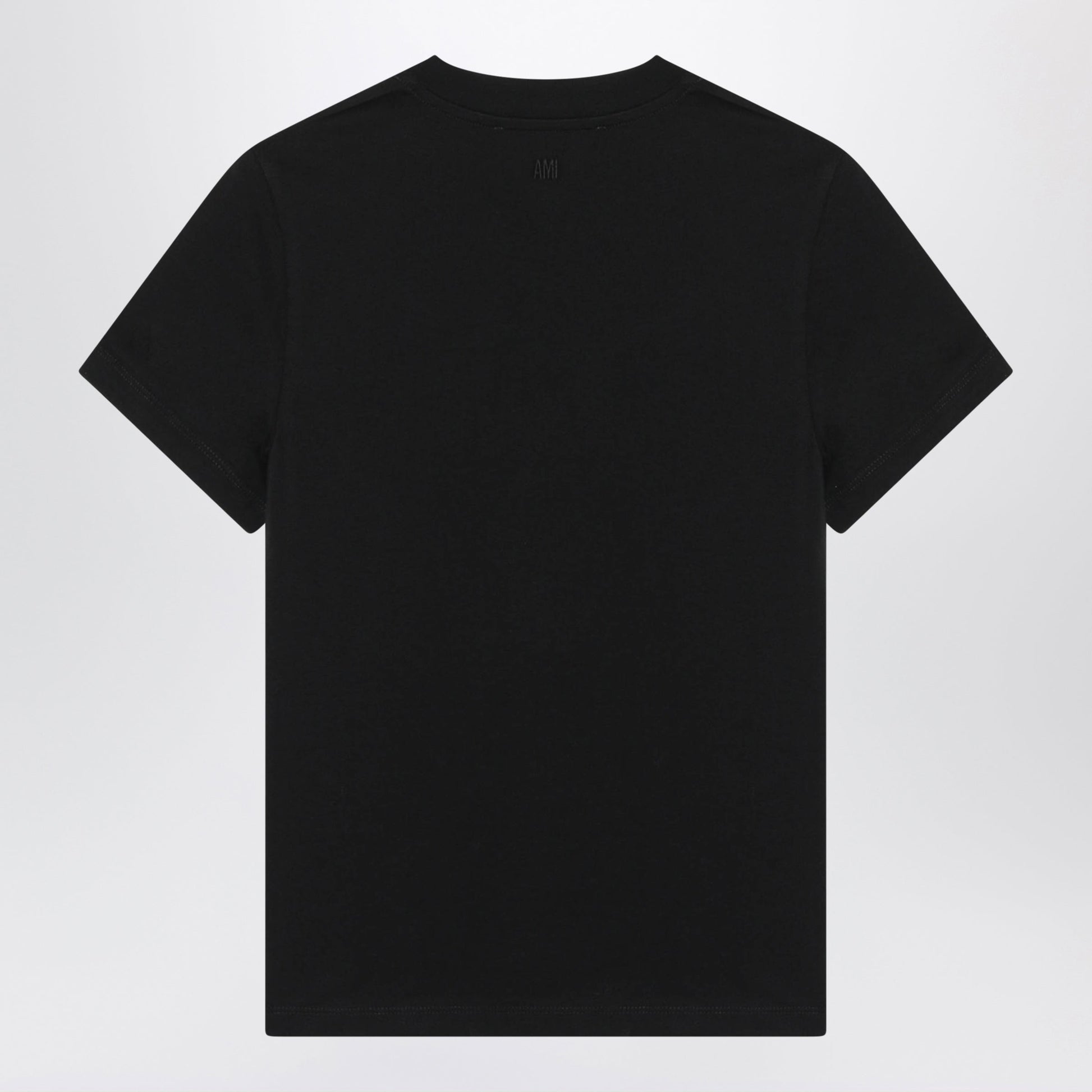 Ami Paris Black Ami De Coeur T-Shirt Women AMI PARIS