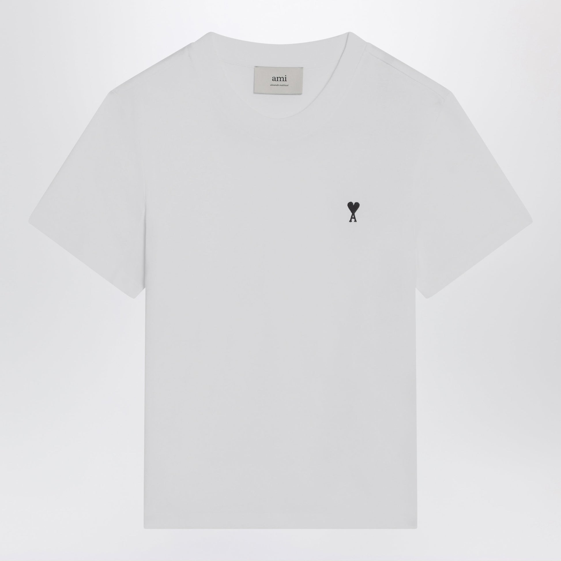 Ami Paris White Ami De Coeur T-Shirt Women AMI PARIS