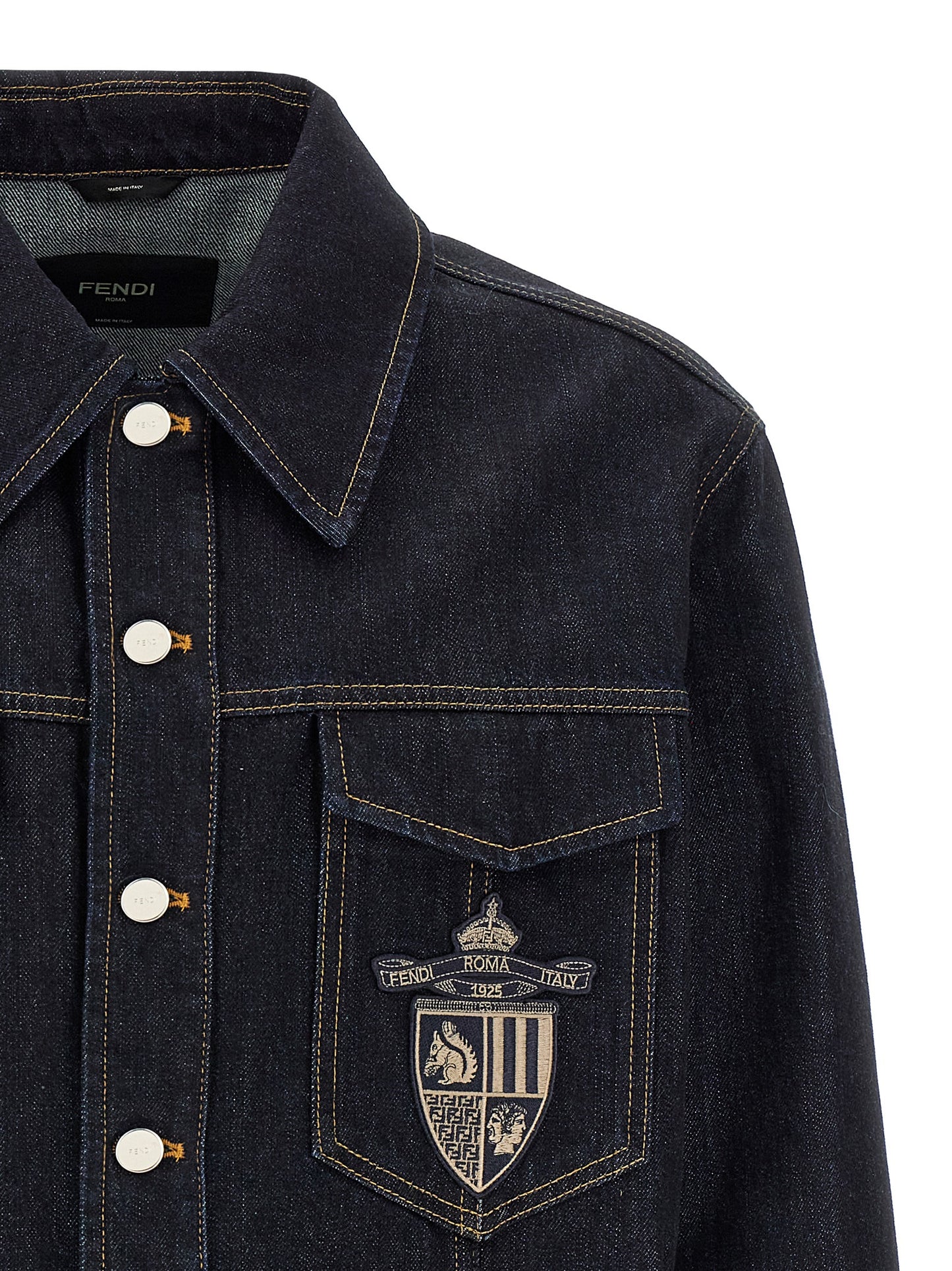 Fendi Men Fendi Crest Jacket FENDI