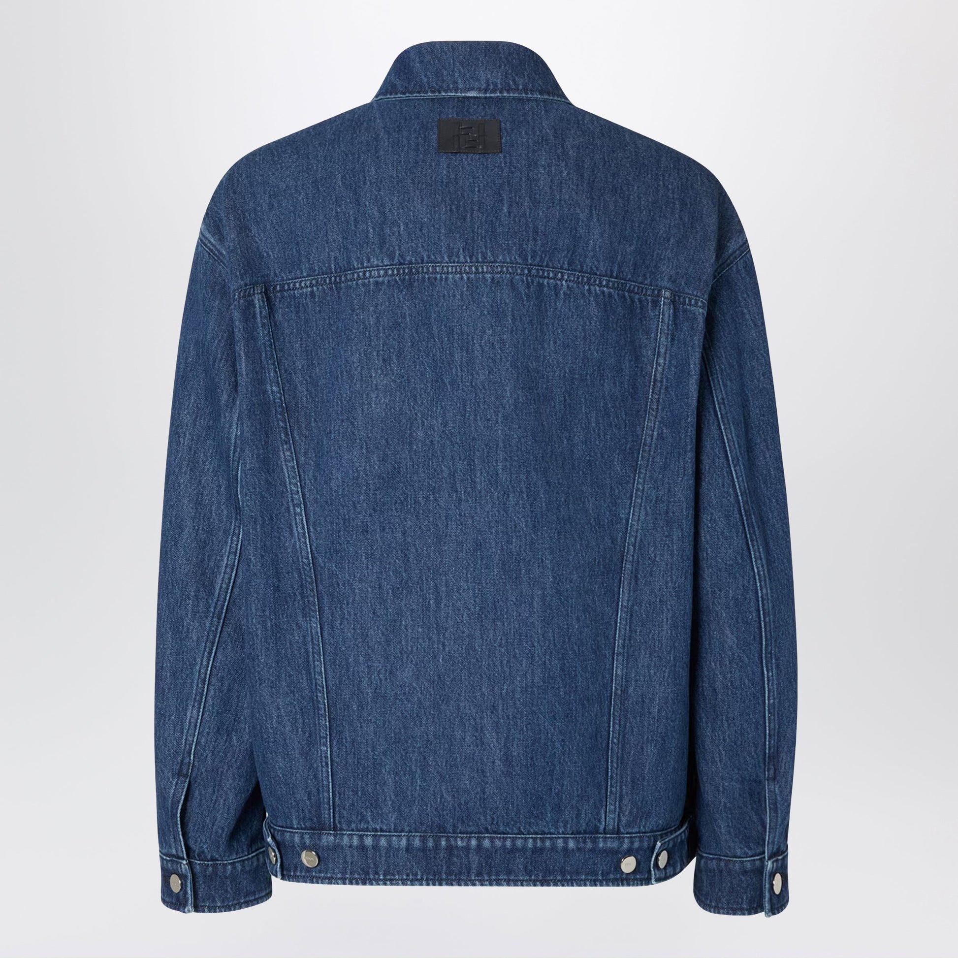 Fendi Blue Jeans Jacket Men FENDI