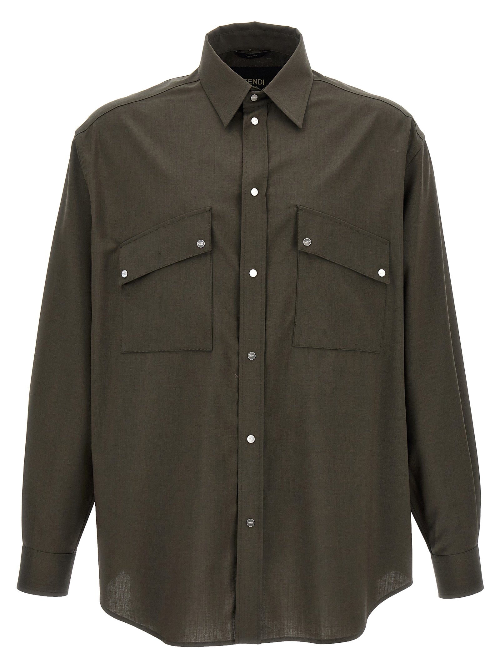 Fendi Men Wool Shirt FENDI