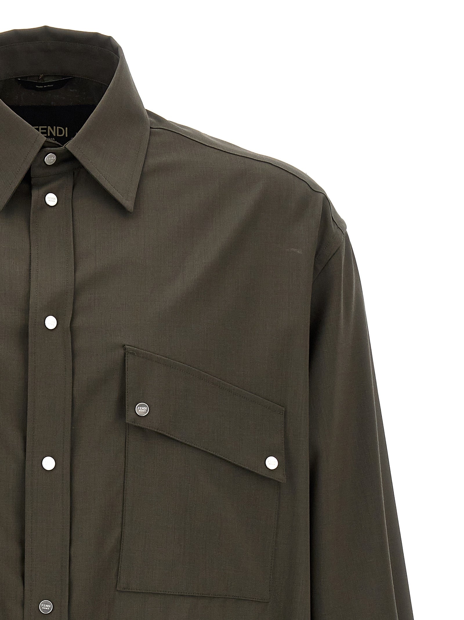 Fendi Men Wool Shirt FENDI