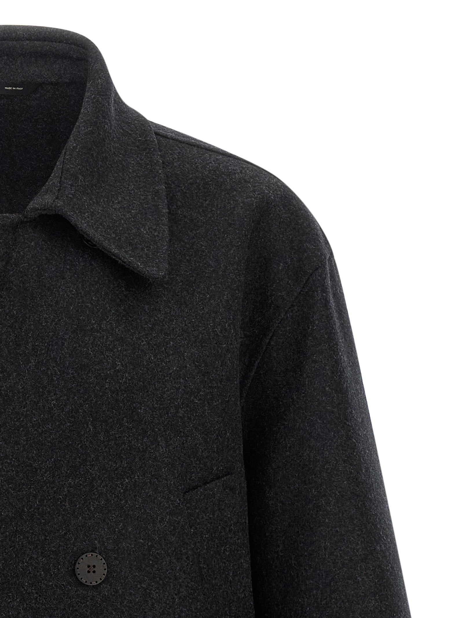 Fendi Men Felt Wool Coat FENDI