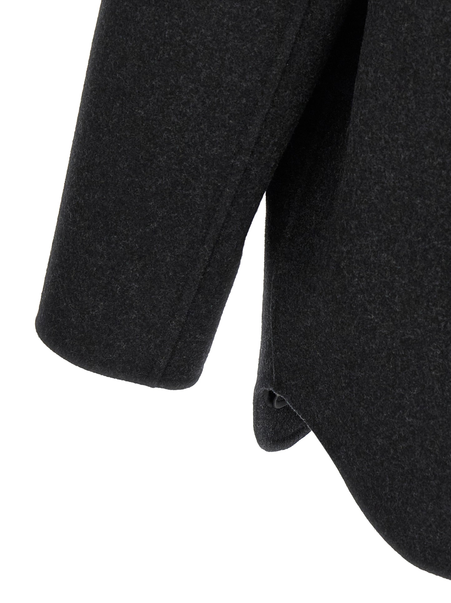 Fendi Men Felt Wool Coat FENDI
