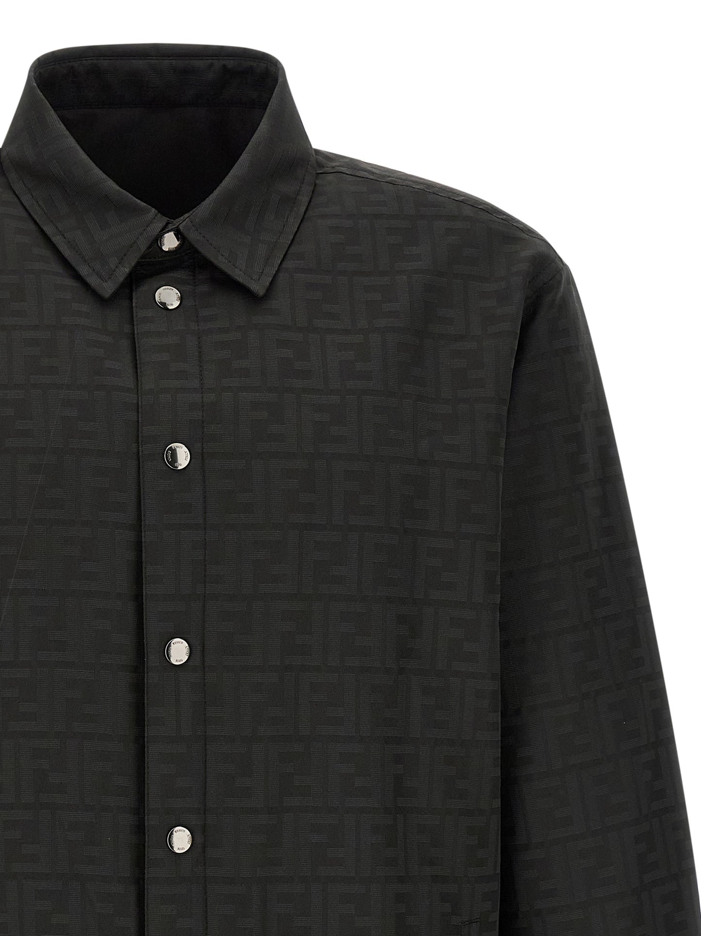 Fendi Men 'Ff' Jacquard Overshirt FENDI