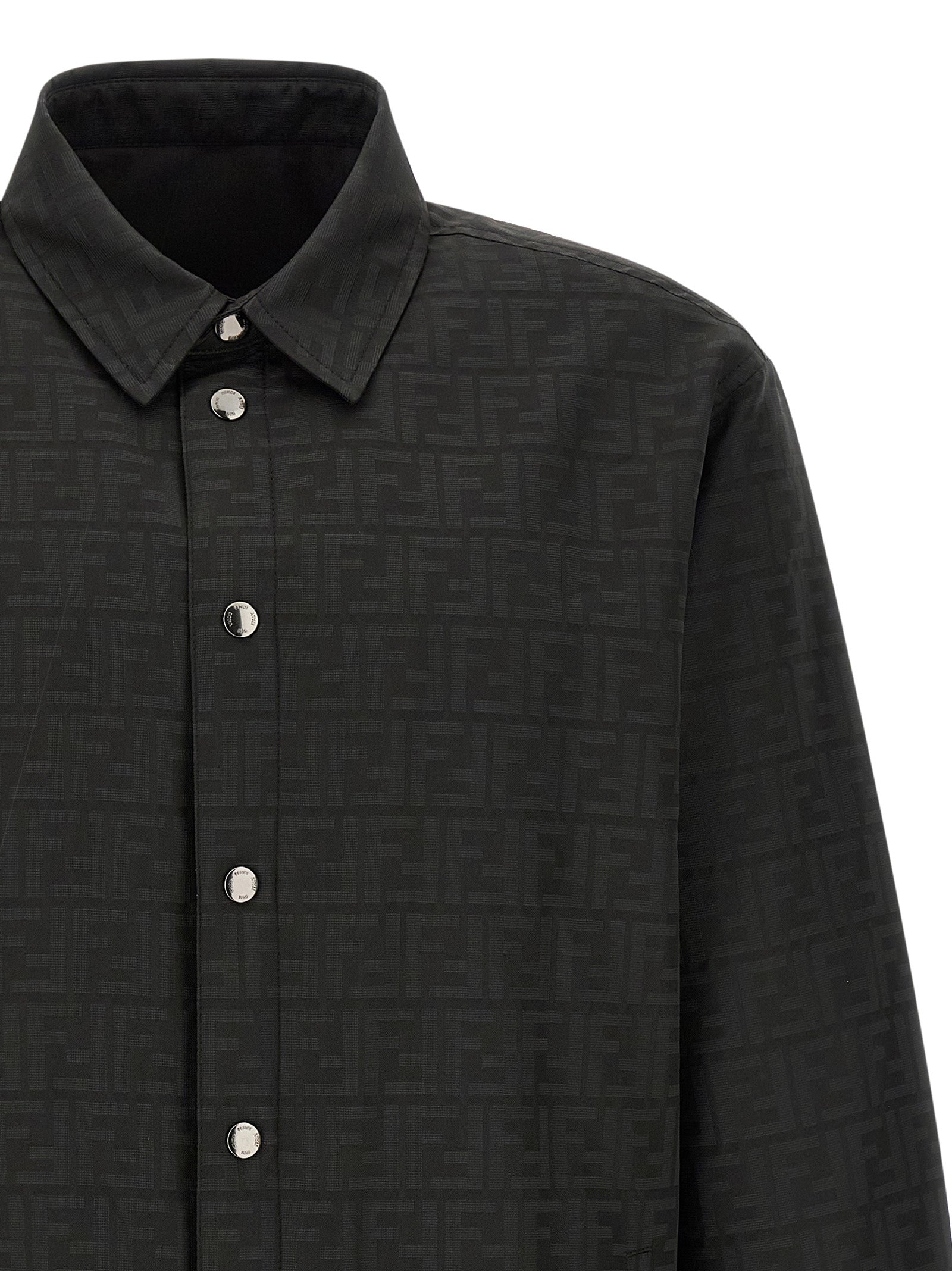 Fendi Men 'Ff' Jacquard Overshirt FENDI