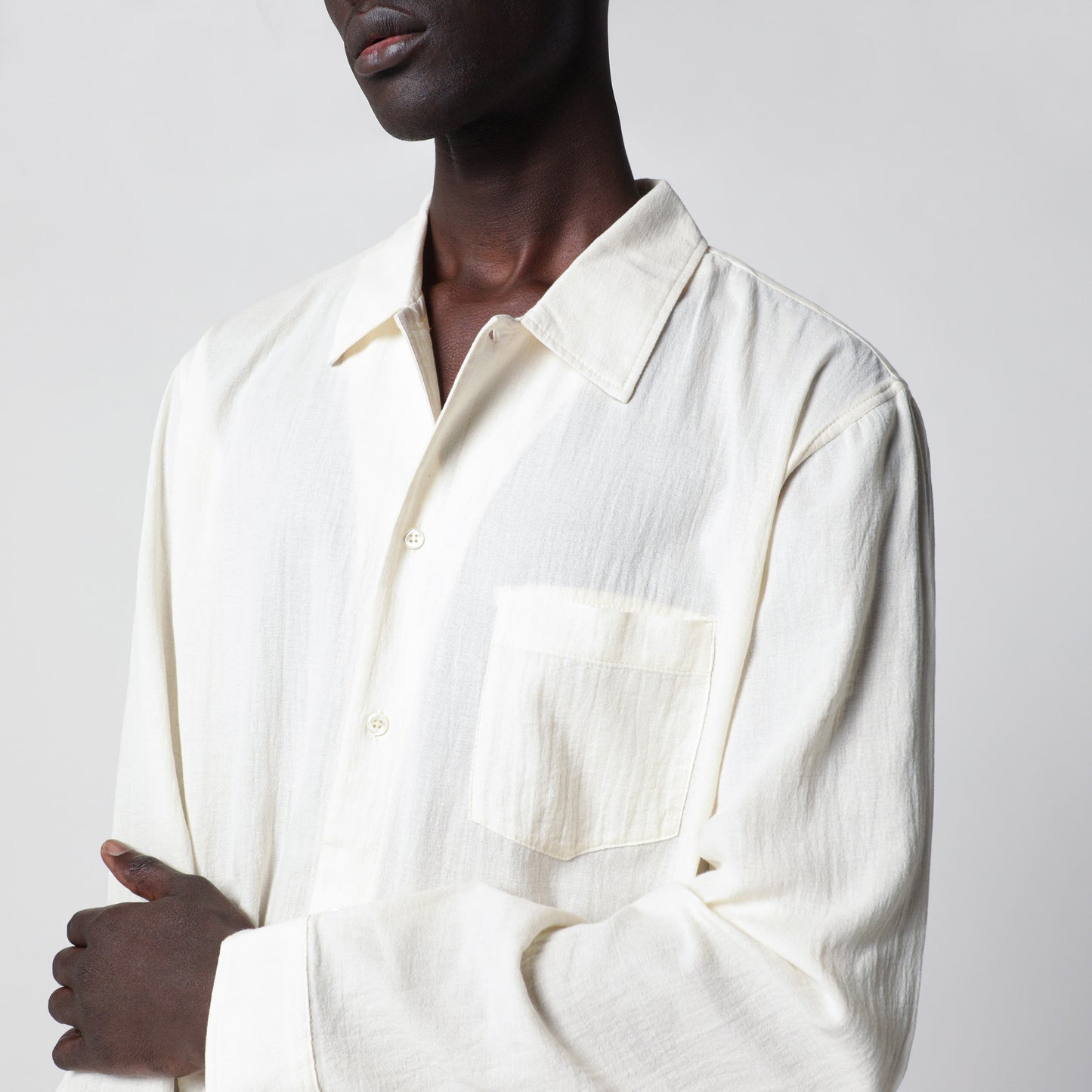 Sefr Leo Shirt In Cotton Voile Men SEFR