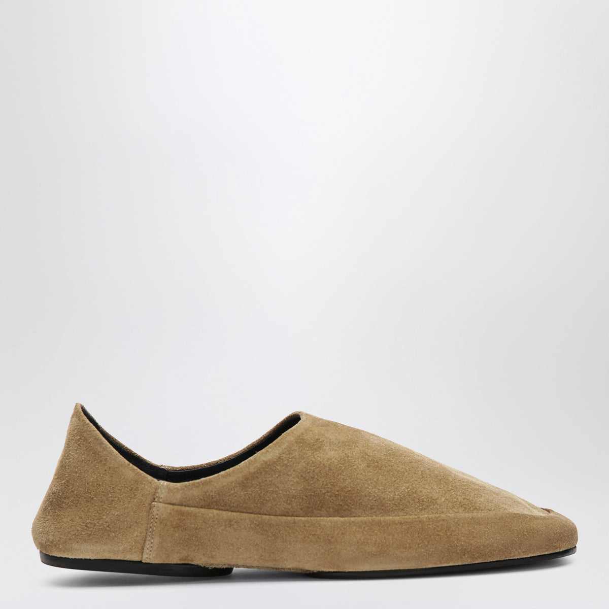 Jude Beige Floor Slippers In Suede Women Jude