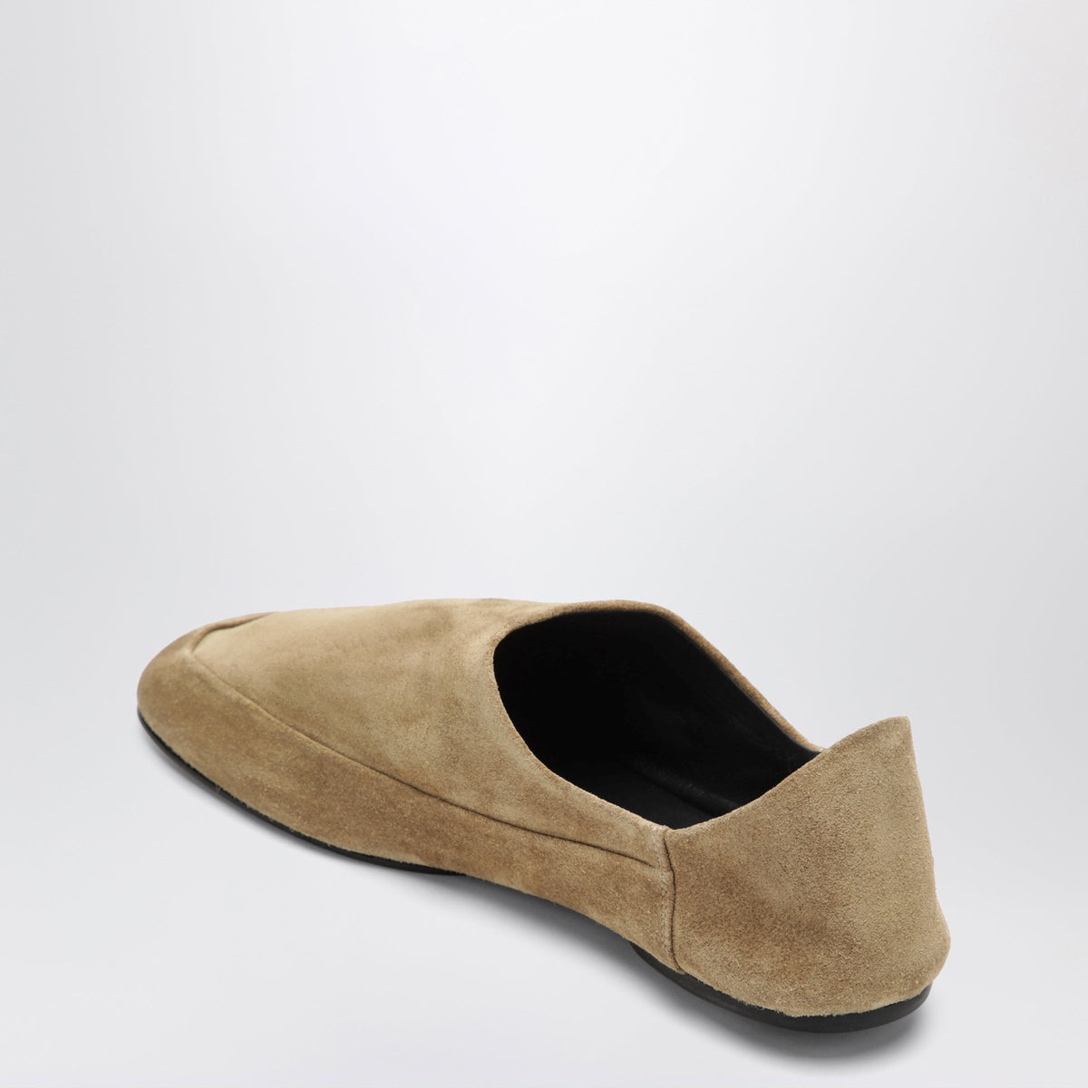 Jude Beige Floor Slippers In Suede Women Jude