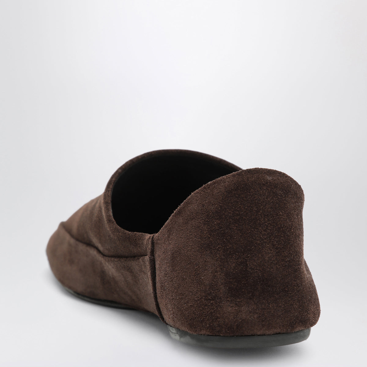 Jude Brown Floor Slippers In Suede Women Jude