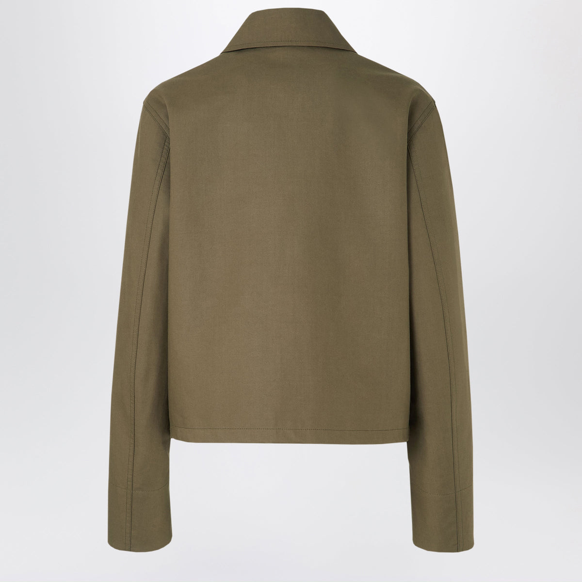 Fendi Military Green Mackintosh Jacket Women FENDI
