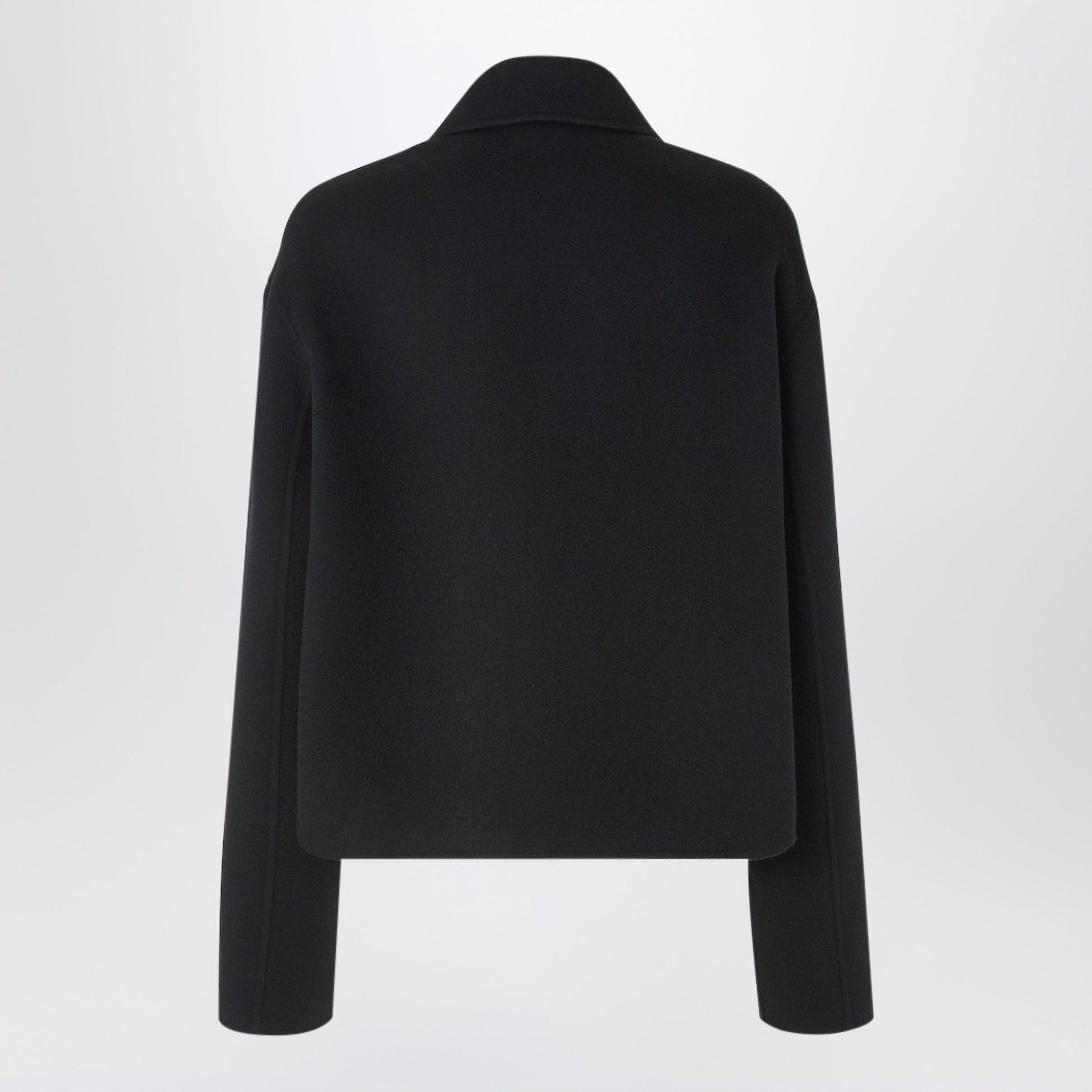 Fendi Black Ff Zucca Wool Blouson Women FENDI