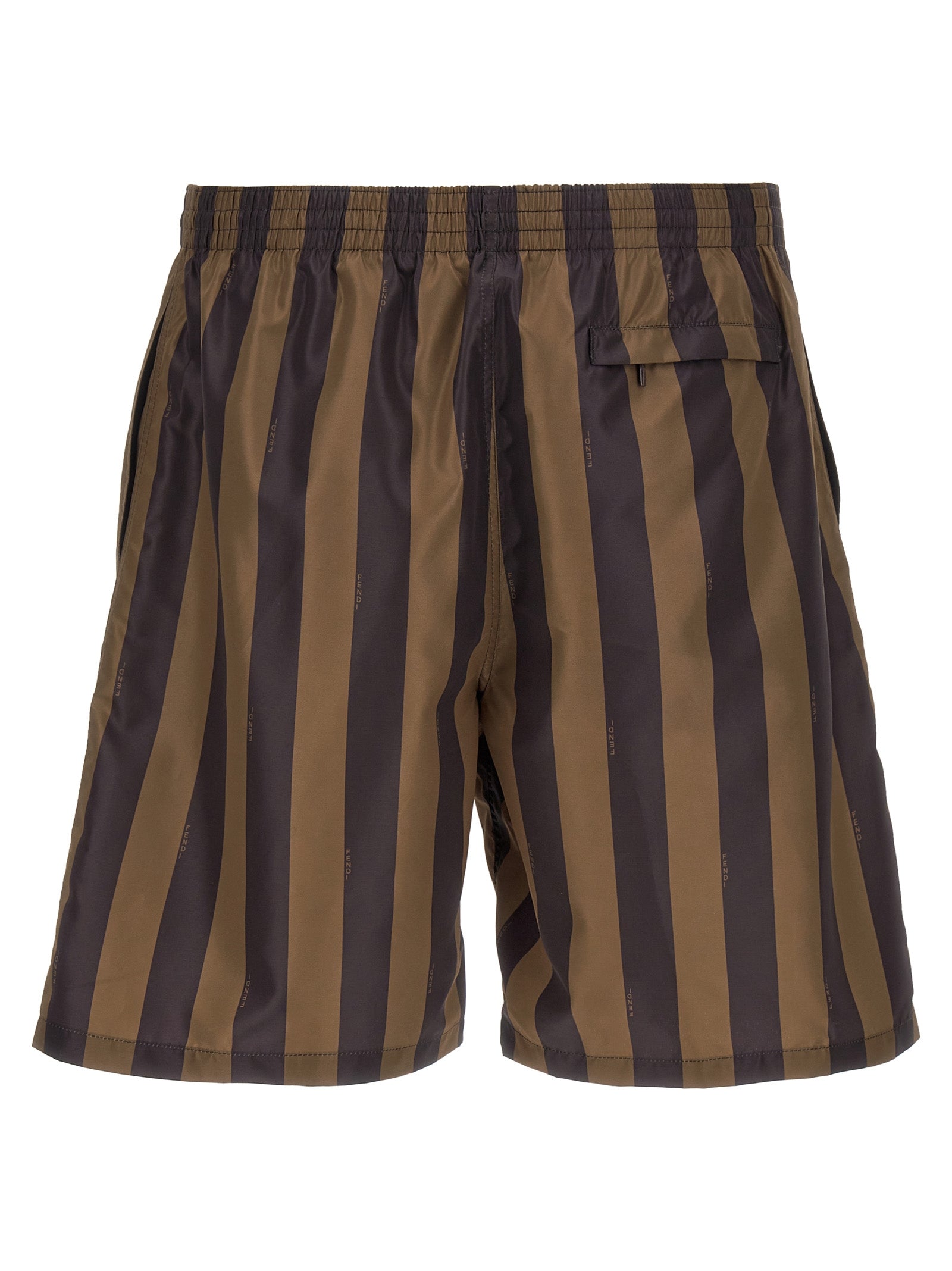 Fendi Men 'Fendi Crest' Swimsuit FENDI