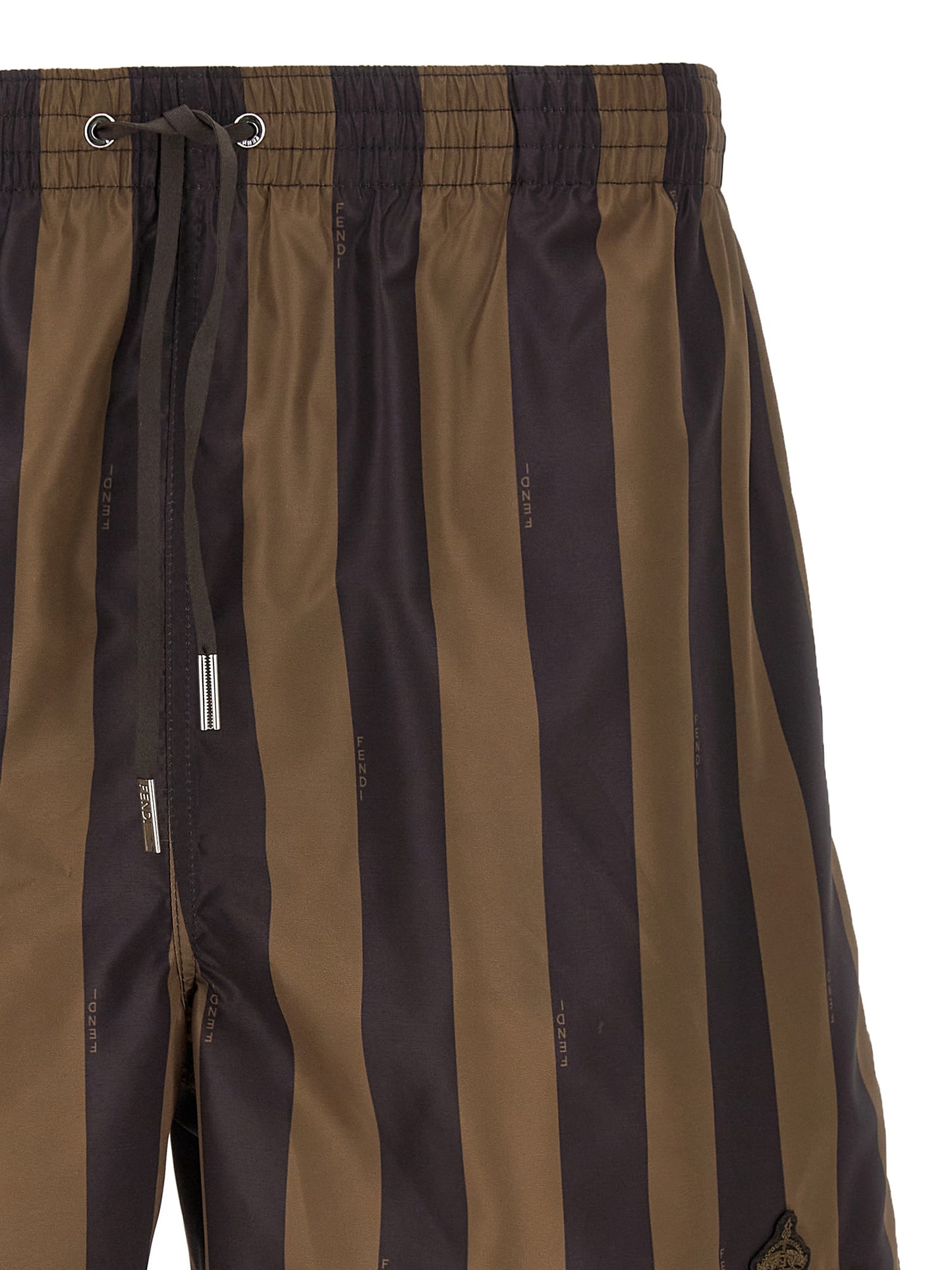 Fendi Men 'Fendi Crest' Swimsuit FENDI