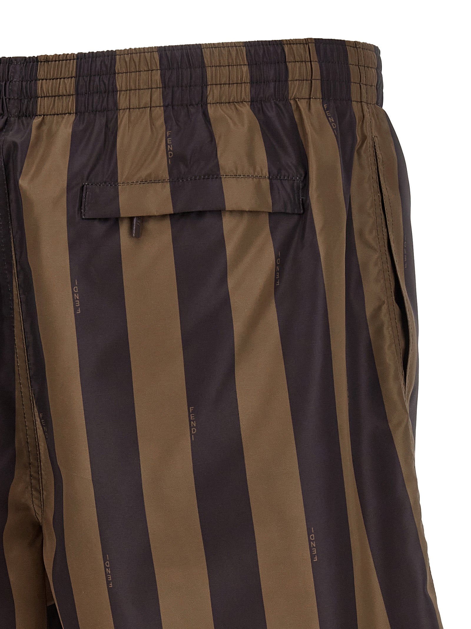 Fendi Men 'Fendi Crest' Swimsuit FENDI