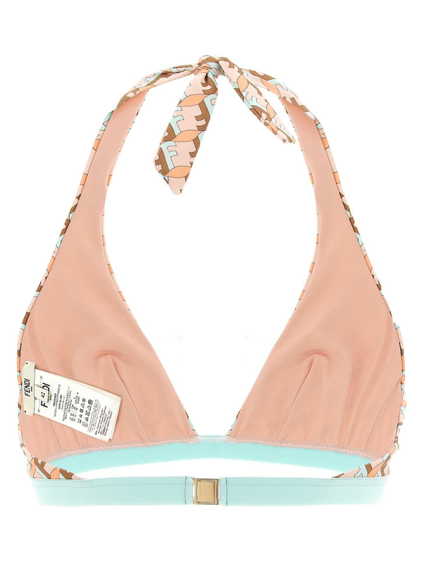 Fendi Women 'Ff Waves' Bikini Top FENDI