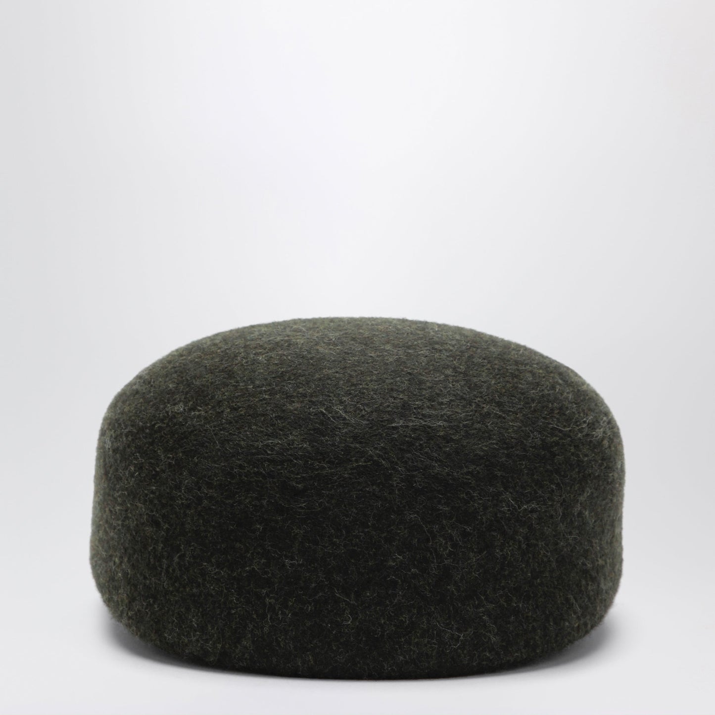 Loro Piana Moss Green Wool Felt Flat Cap Men LORO PIANA