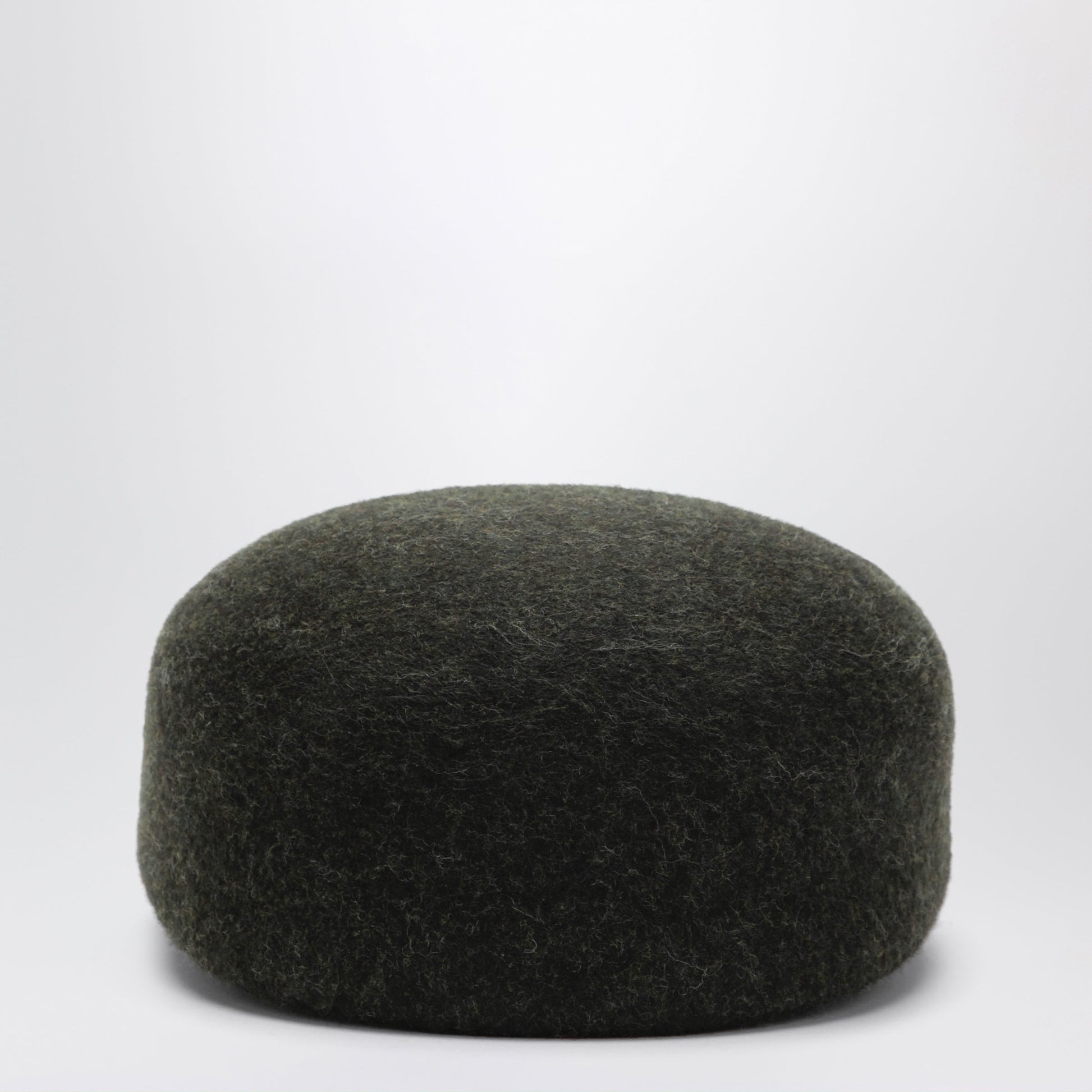 Loro Piana Moss Green Wool Felt Flat Cap Men LORO PIANA