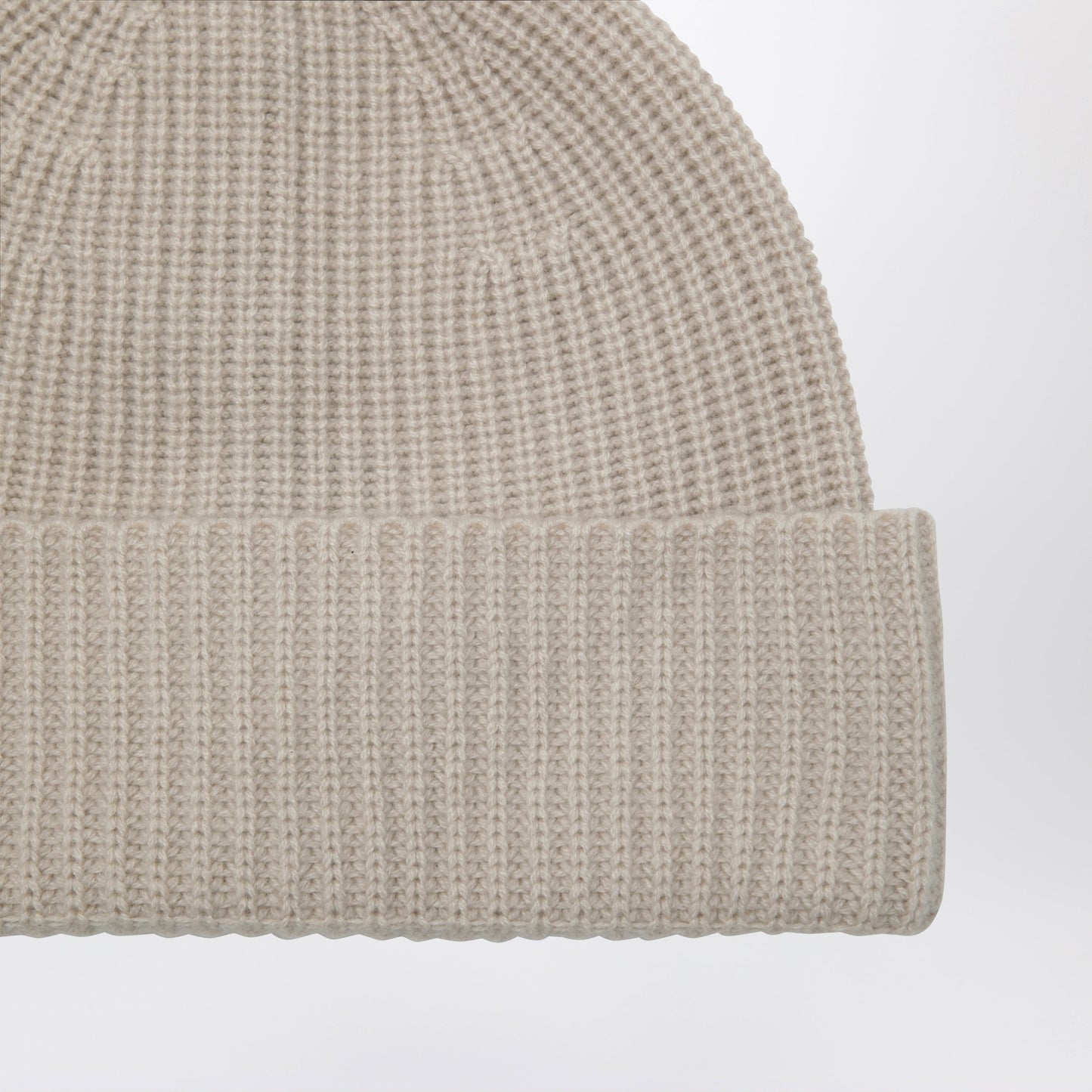 Loro Piana Sergio Toffee Cream Cashmere Beanie Men LORO PIANA