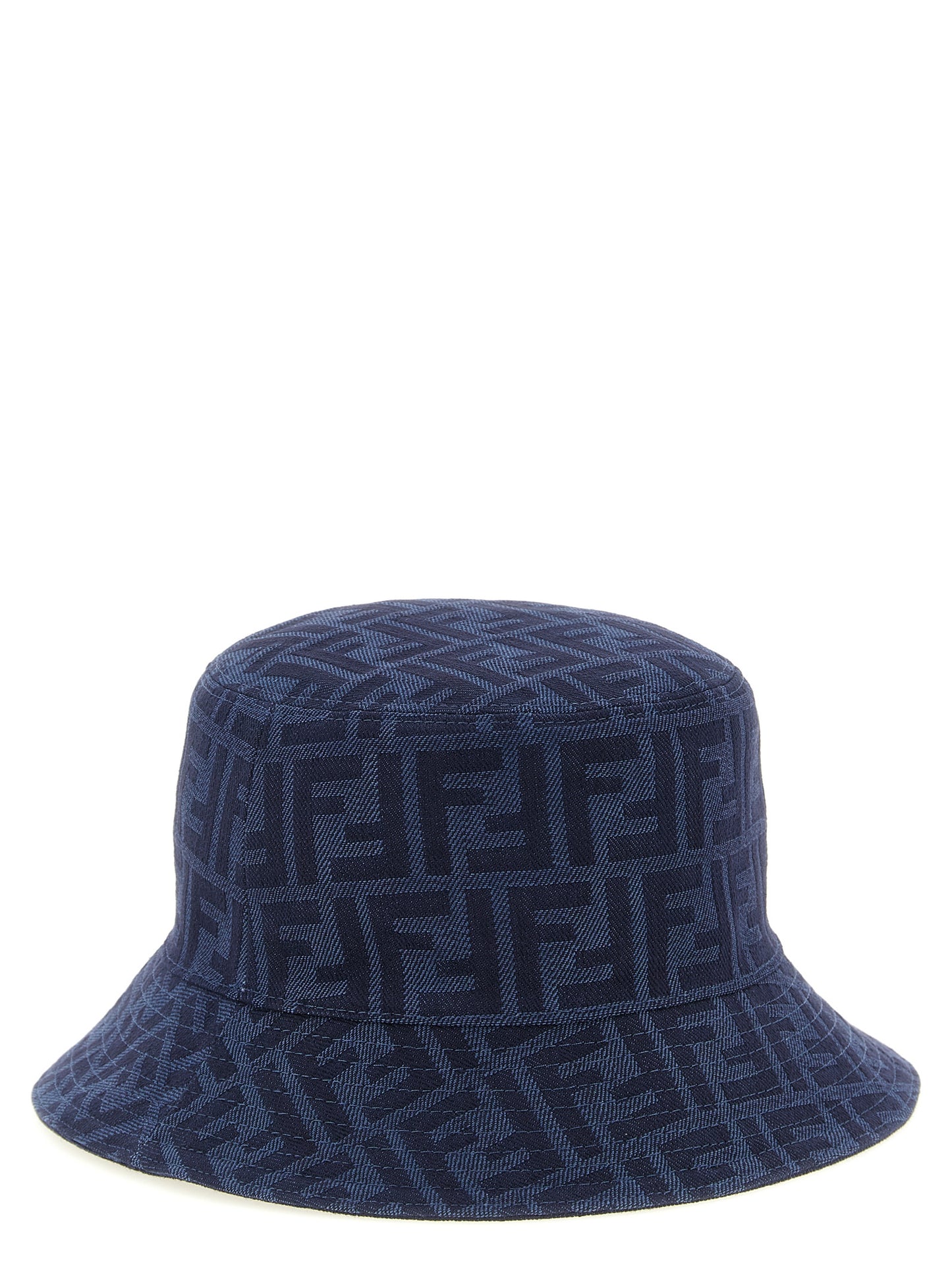 Fendi Women Reversible Denim Bucket Hat FENDI