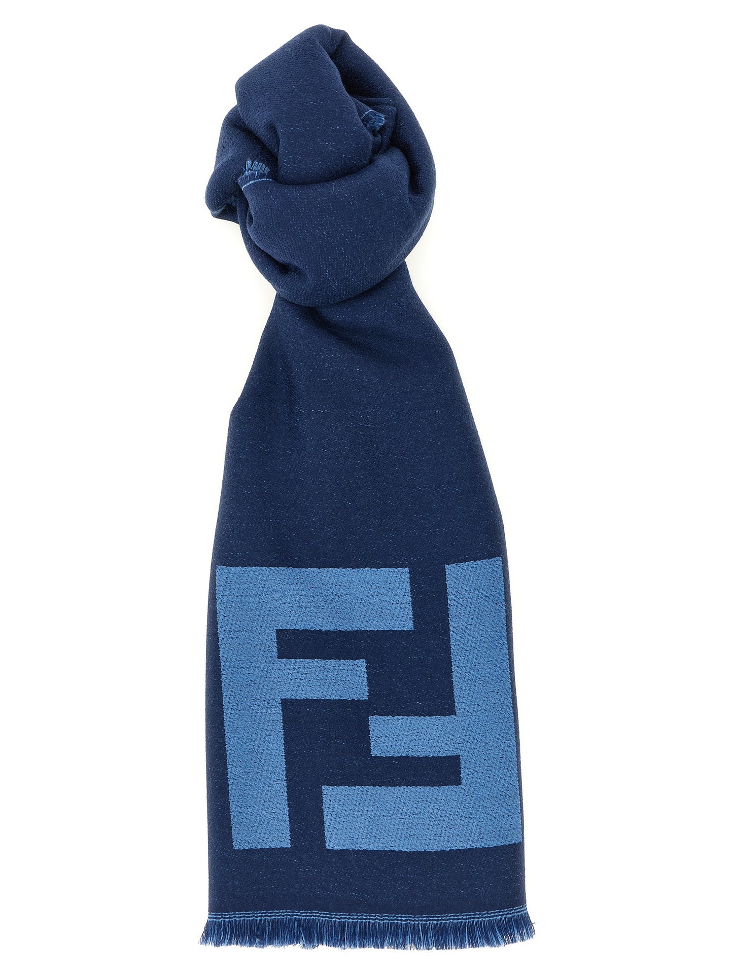 Fendi Men Ff Macro Scarf FENDI