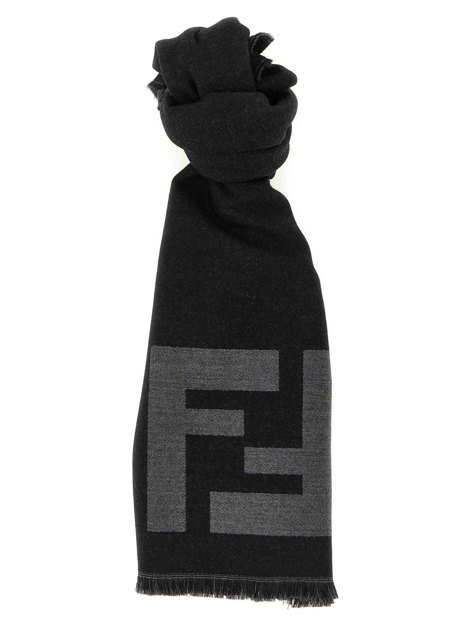 Fendi Men Ff Macro Scarf FENDI